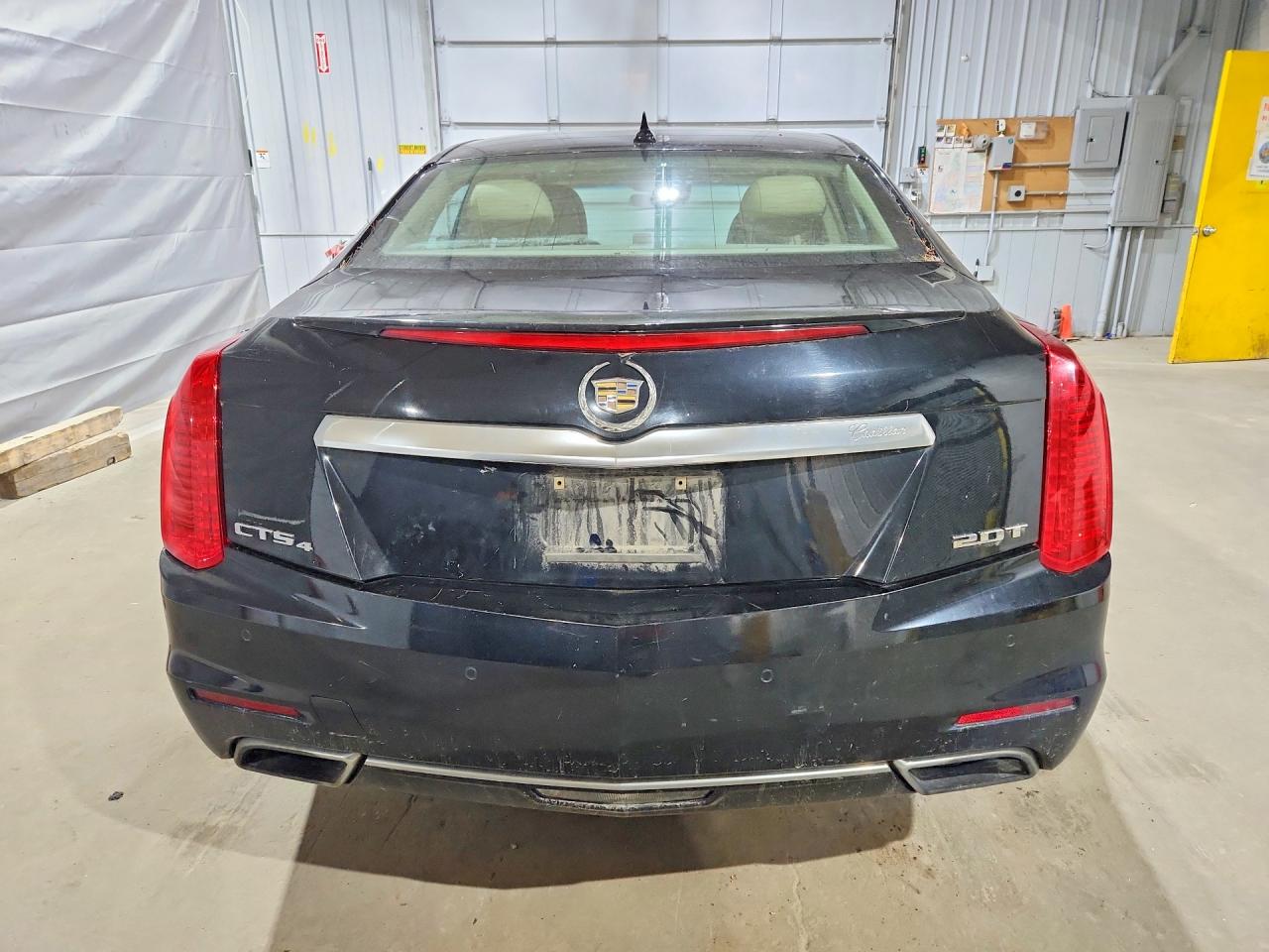 2014 Cadillac Cts Luxury Collection Black vin: 1G6AX5SX9E0154627