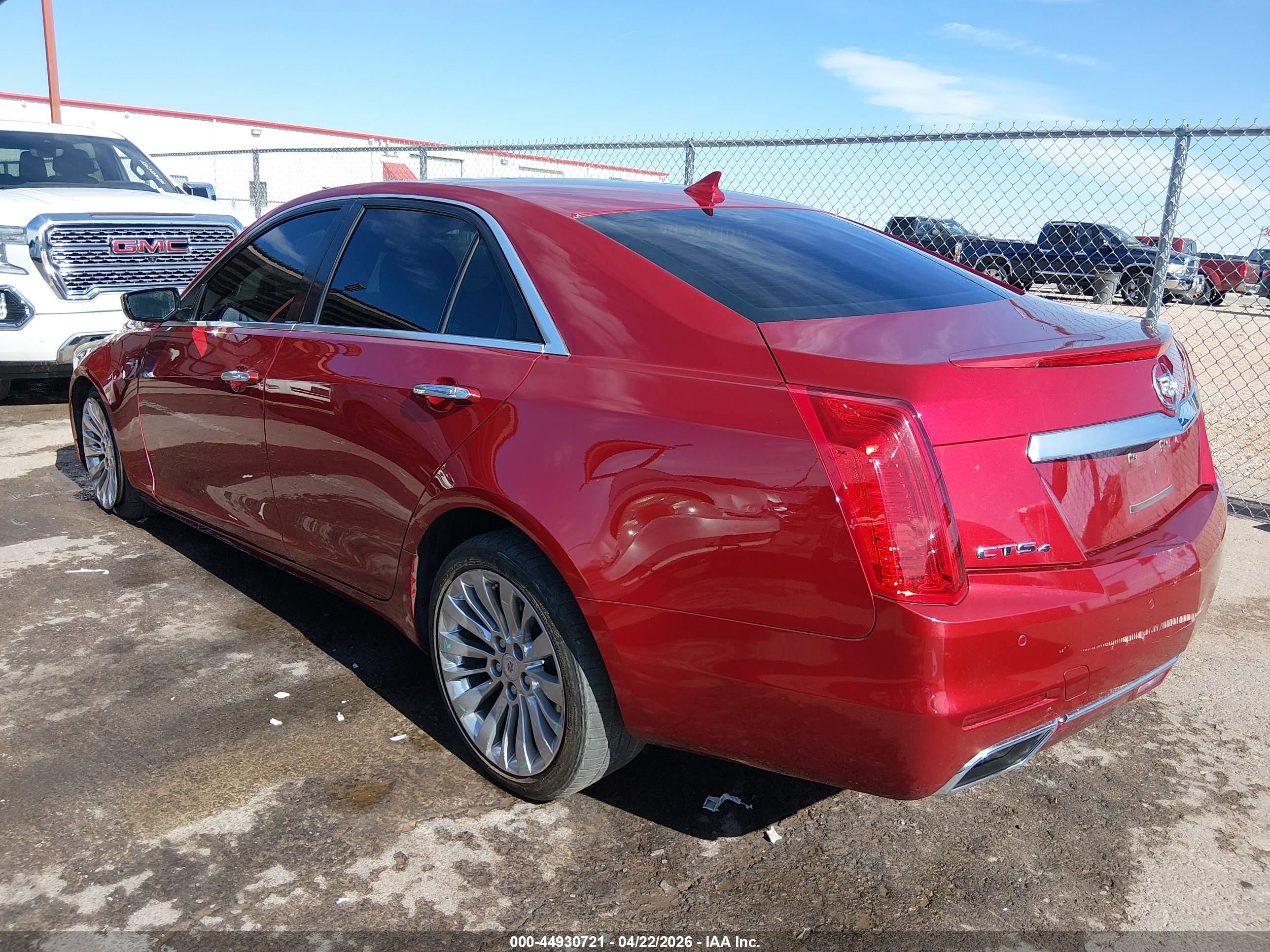2014 Cadillac Cts Luxury Maroon vin: 1G6AX5SX9E0177499