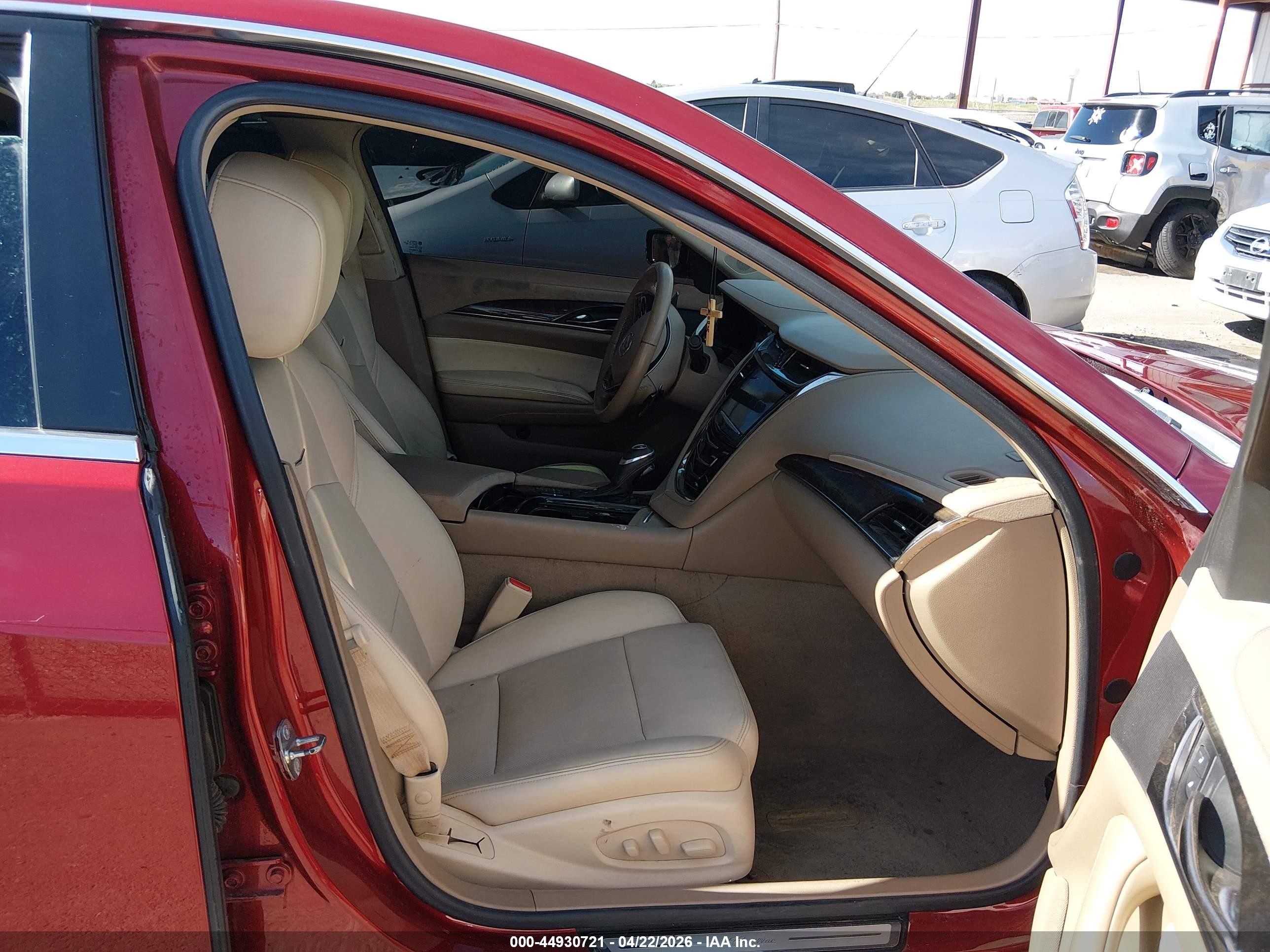 2014 Cadillac Cts Luxury Maroon vin: 1G6AX5SX9E0177499