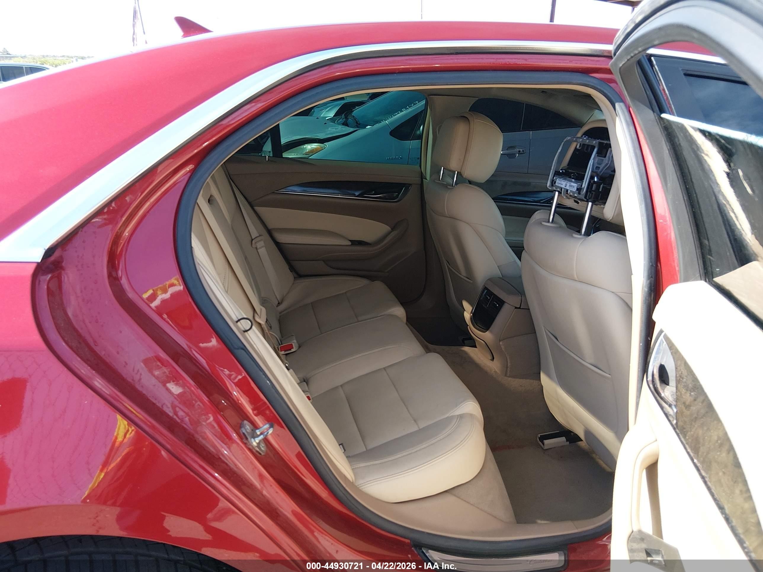 2014 Cadillac Cts Luxury Maroon vin: 1G6AX5SX9E0177499