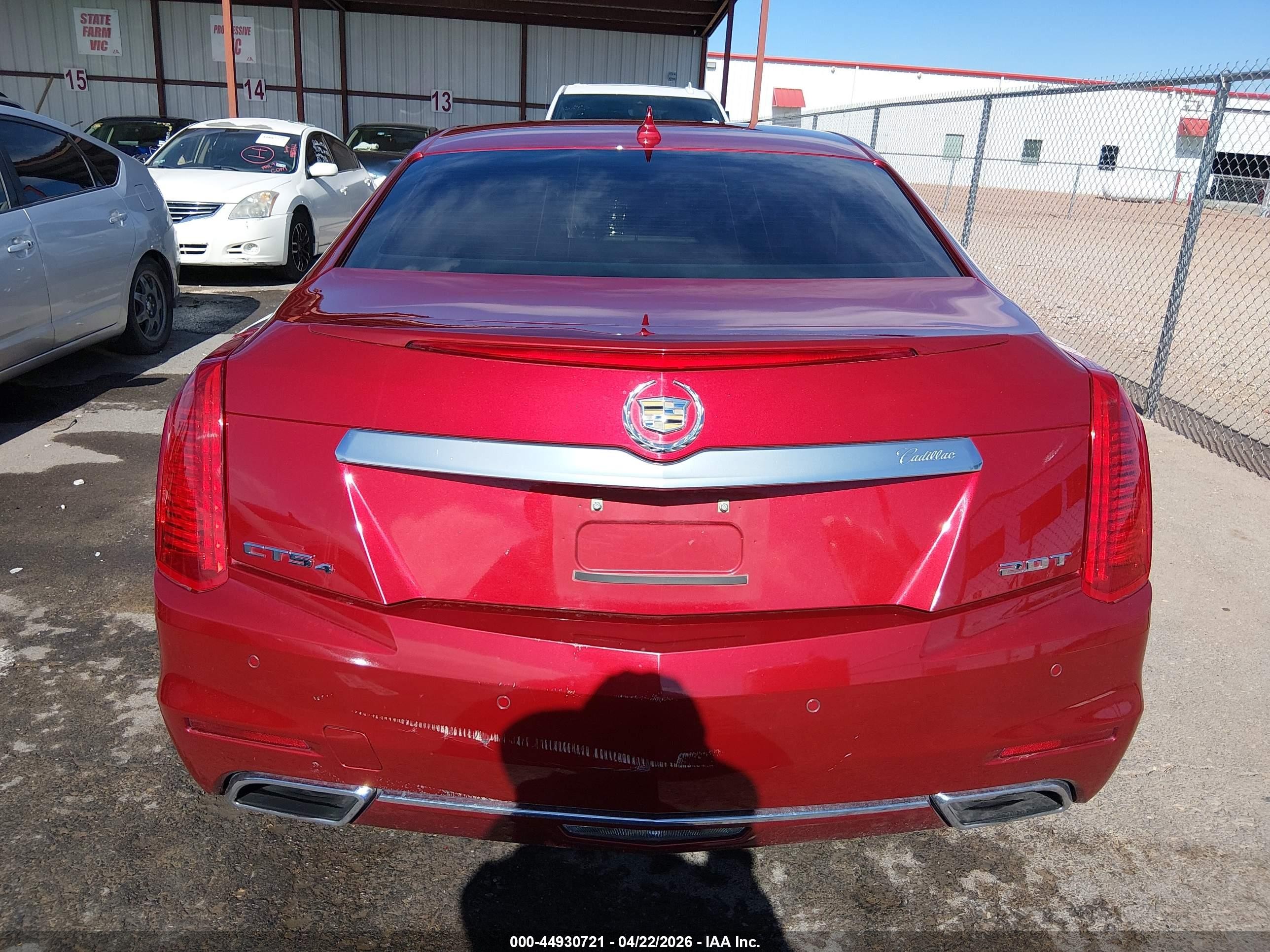 2014 Cadillac Cts Luxury Maroon vin: 1G6AX5SX9E0177499
