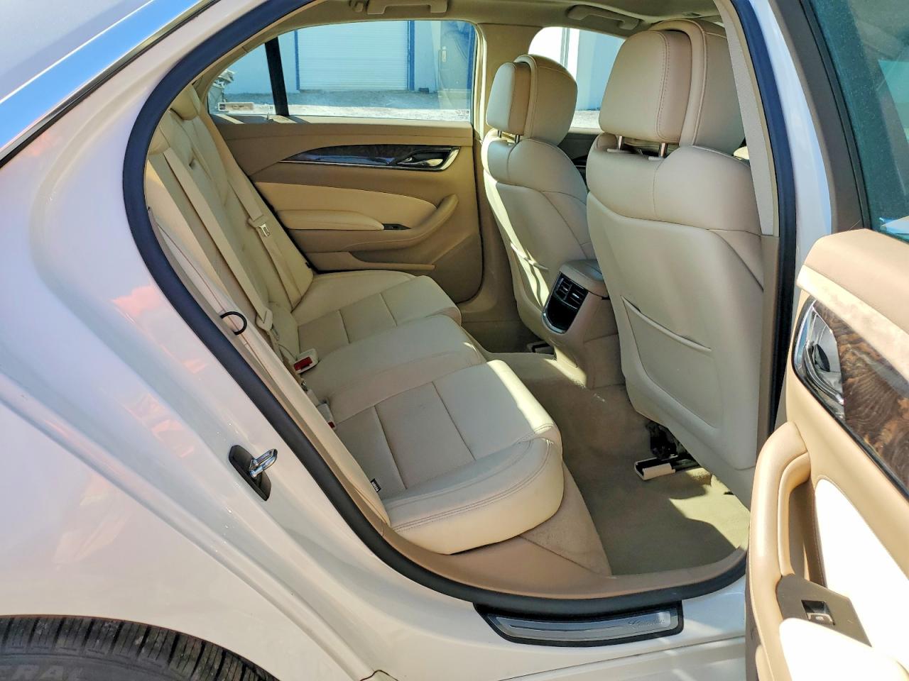 2014 Cadillac Cts Luxury Collection Белый vin: 1G6AX5SX9E0181164