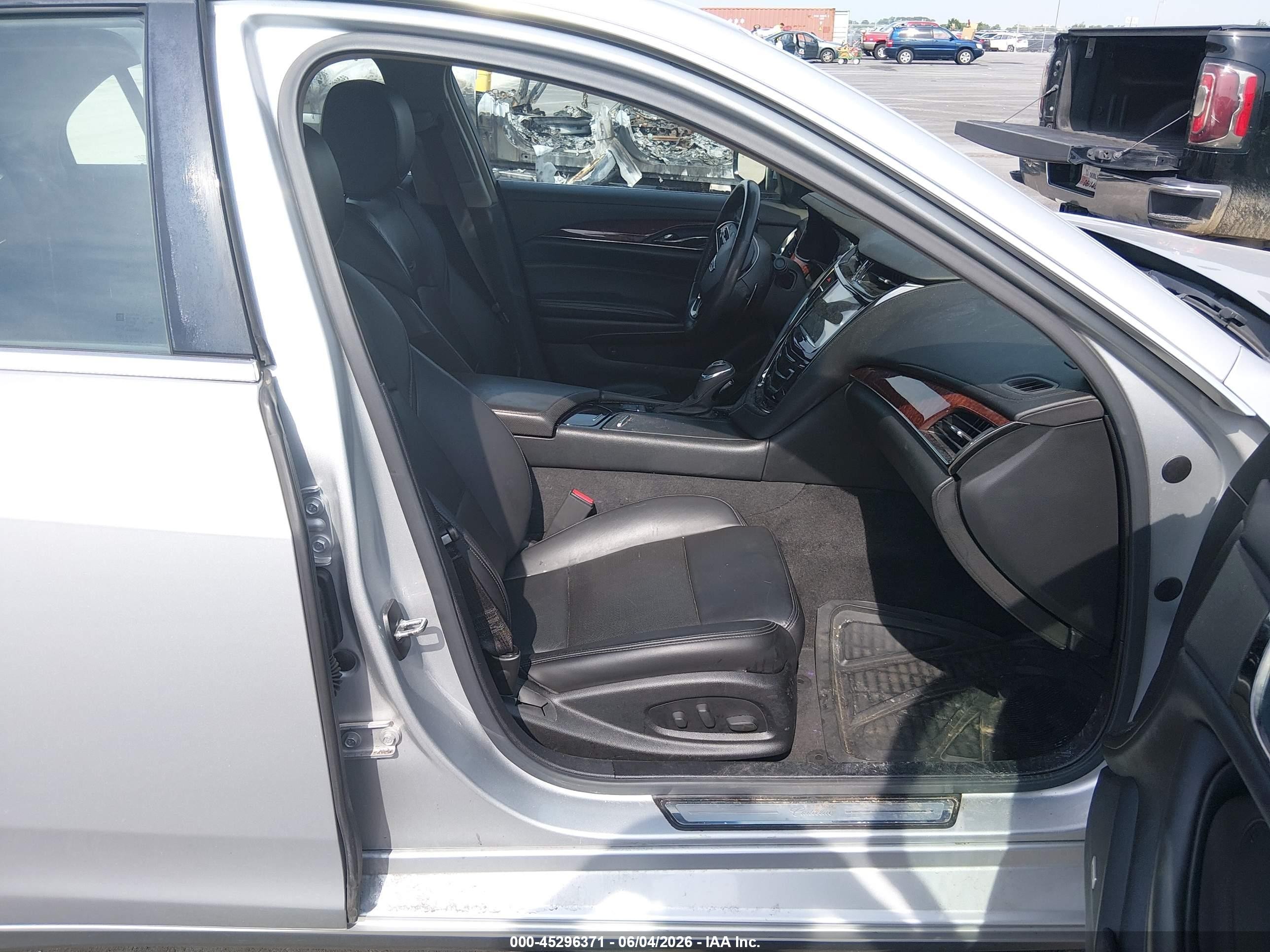 2015 Cadillac Cts Luxury Silver vin: 1G6AX5SX9F0105140