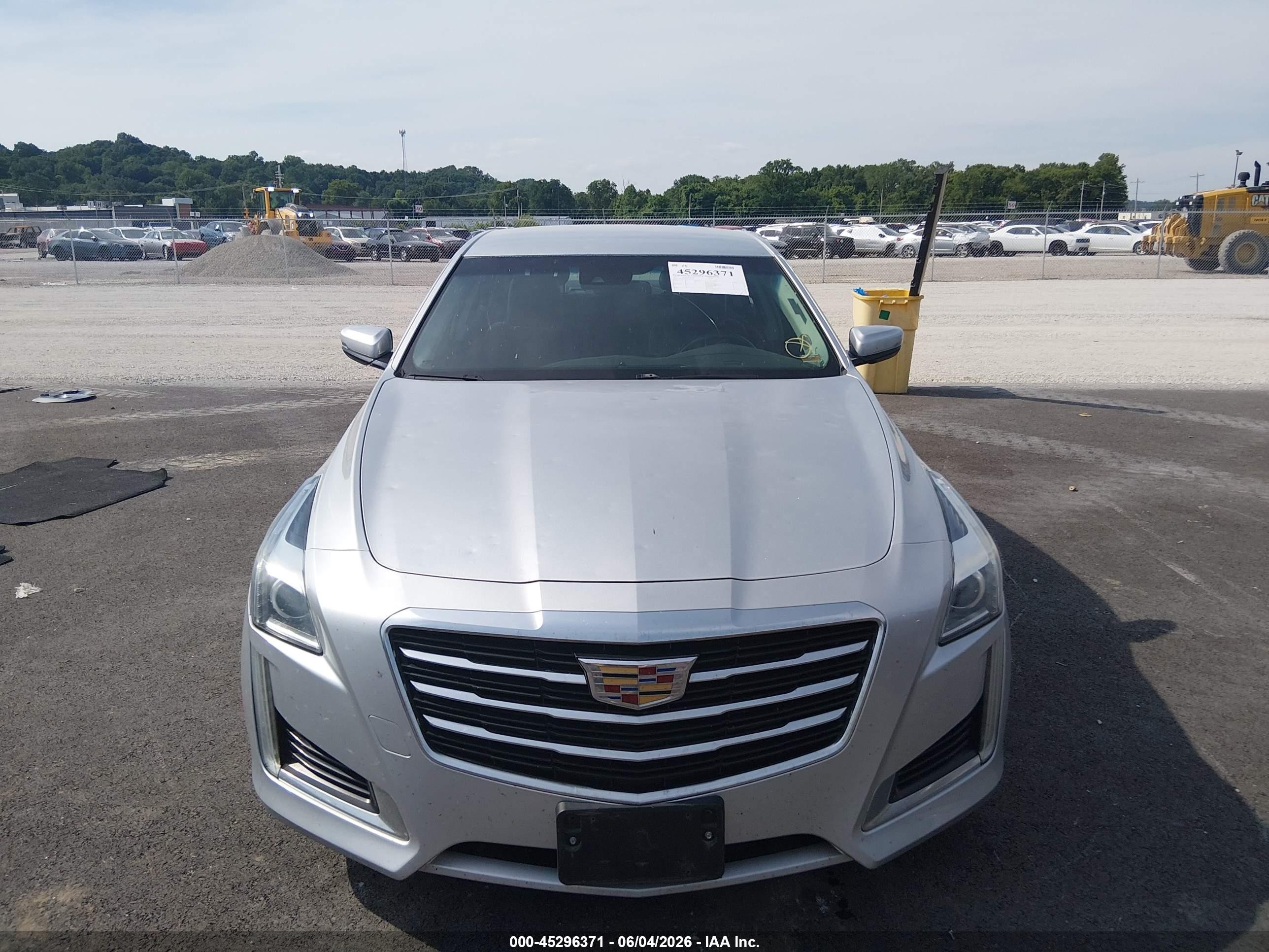 2015 Cadillac Cts Luxury Silver vin: 1G6AX5SX9F0105140