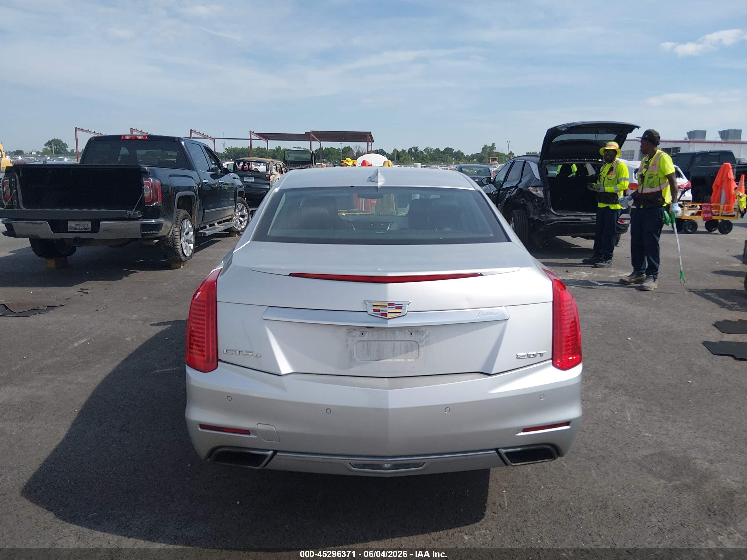 2015 Cadillac Cts Luxury Silver vin: 1G6AX5SX9F0105140