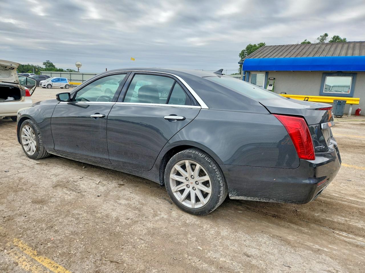 2014 Cadillac Cts Серый vin: 1G6AX5SXXE0161179