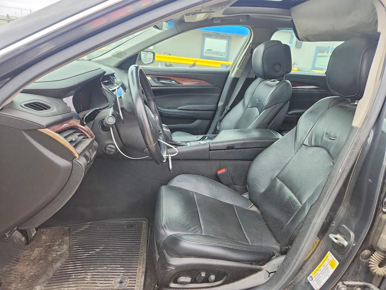 2014 Cadillac Cts Серый vin: 1G6AX5SXXE0161179