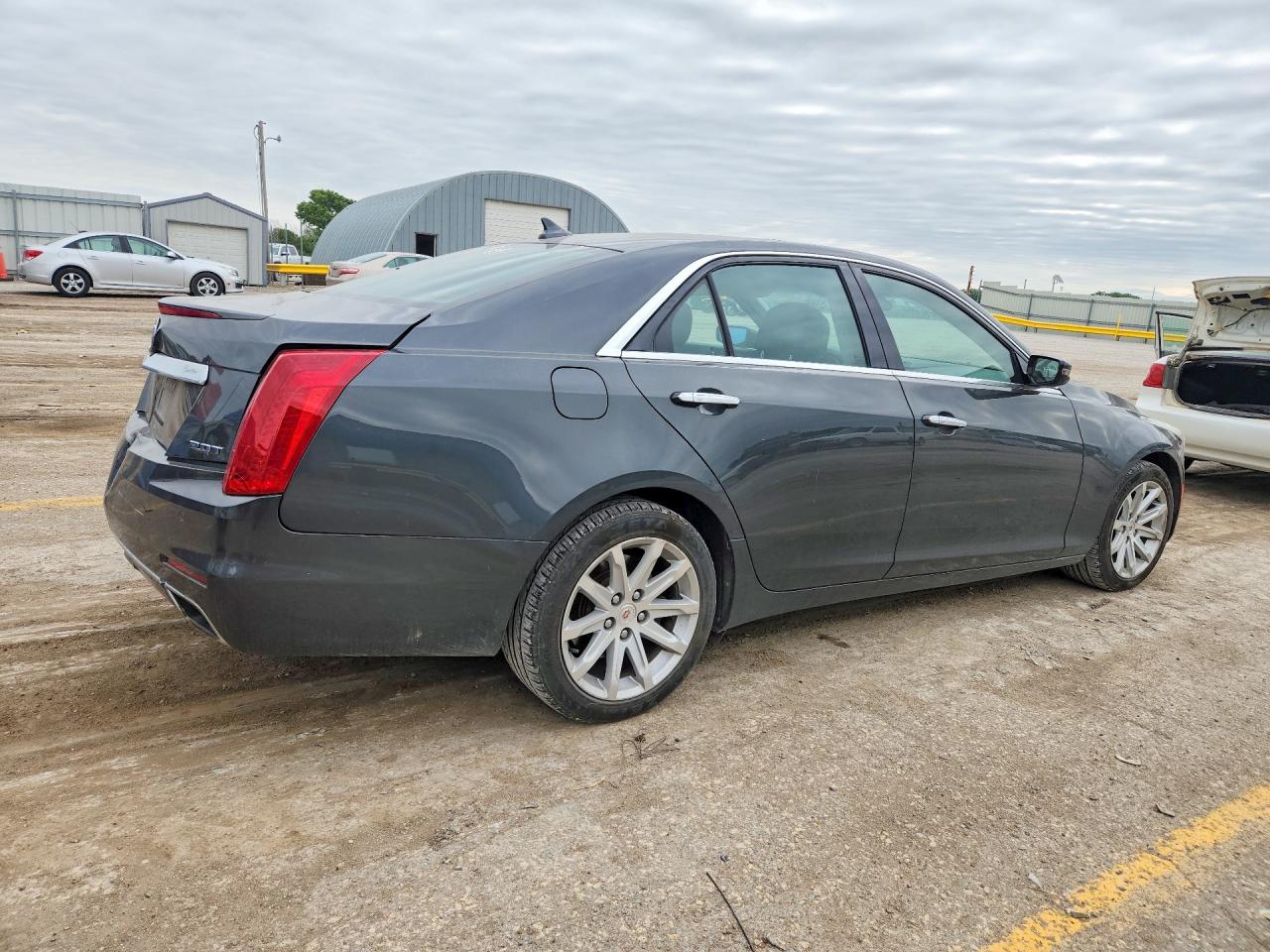 2014 Cadillac Cts Серый vin: 1G6AX5SXXE0161179