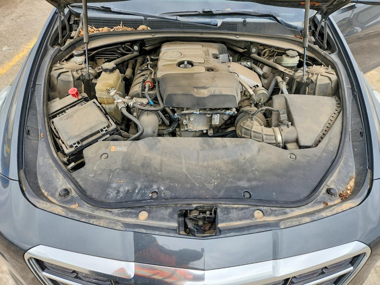 2014 Cadillac Cts Серый vin: 1G6AX5SXXE0161179