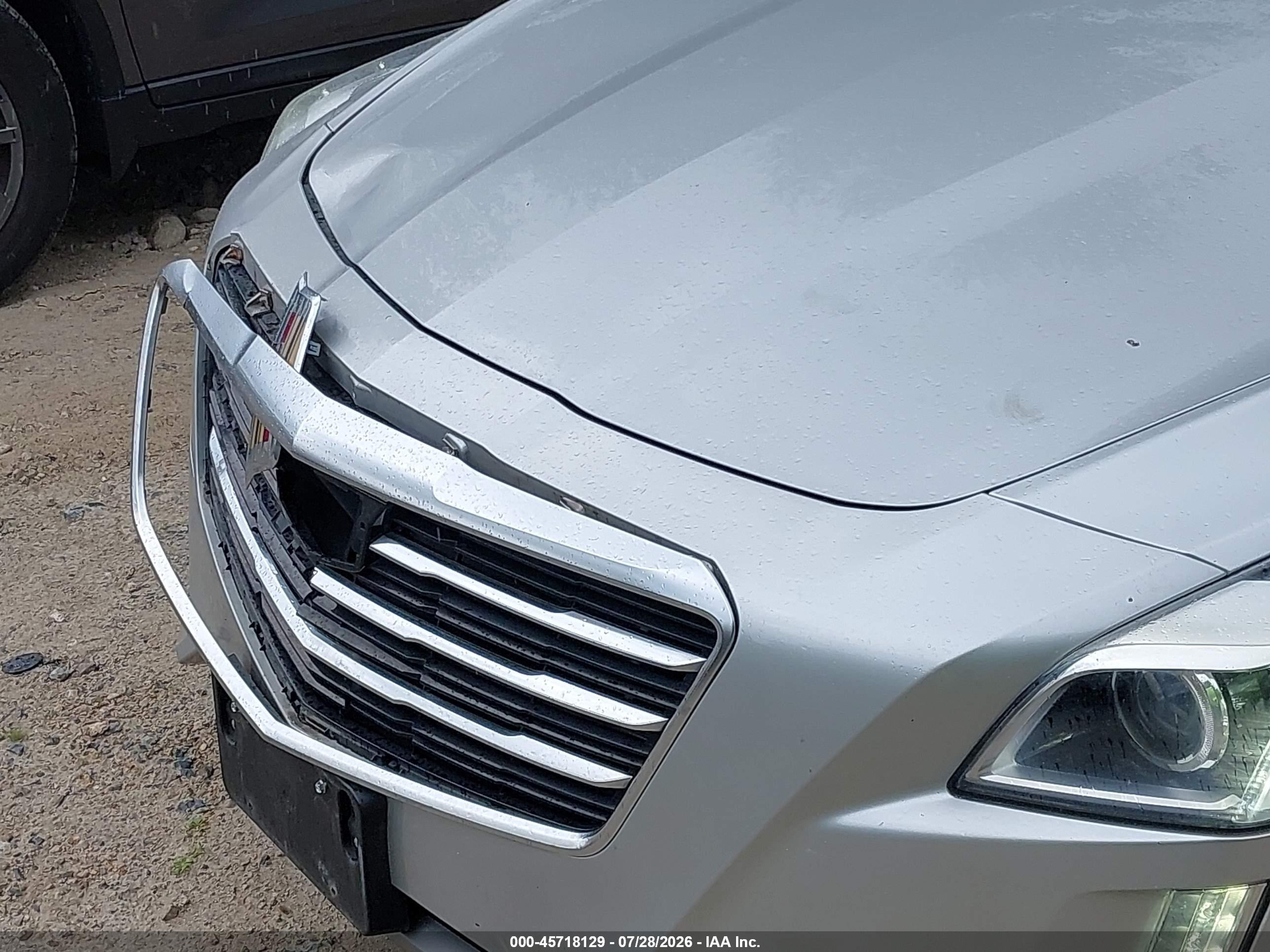 2015 Cadillac Cts Luxury Серебряный vin: 1G6AX5SXXF0106801