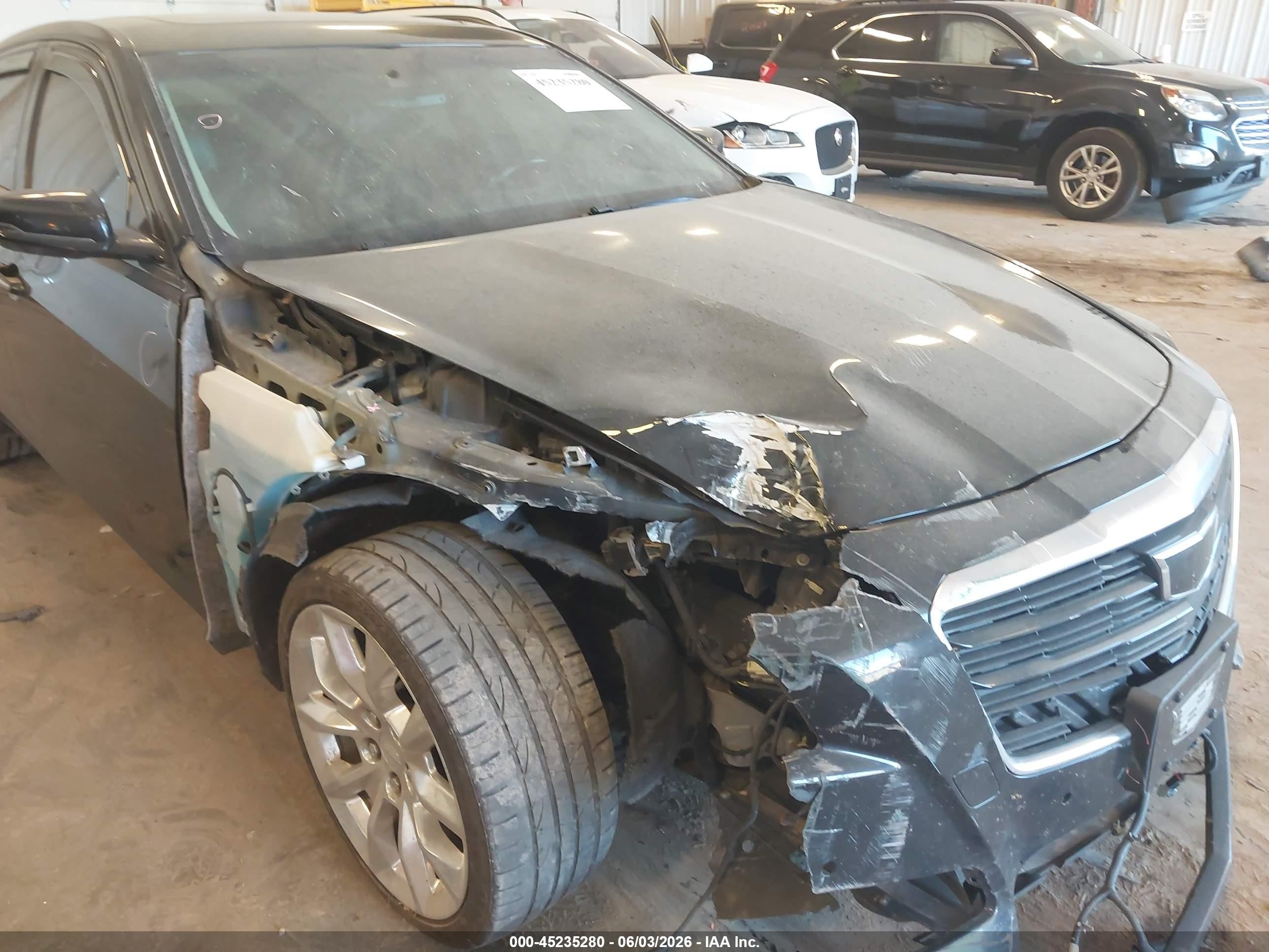 2015 Cadillac Cts Performance Black vin: 1G6AY5S30F0130955
