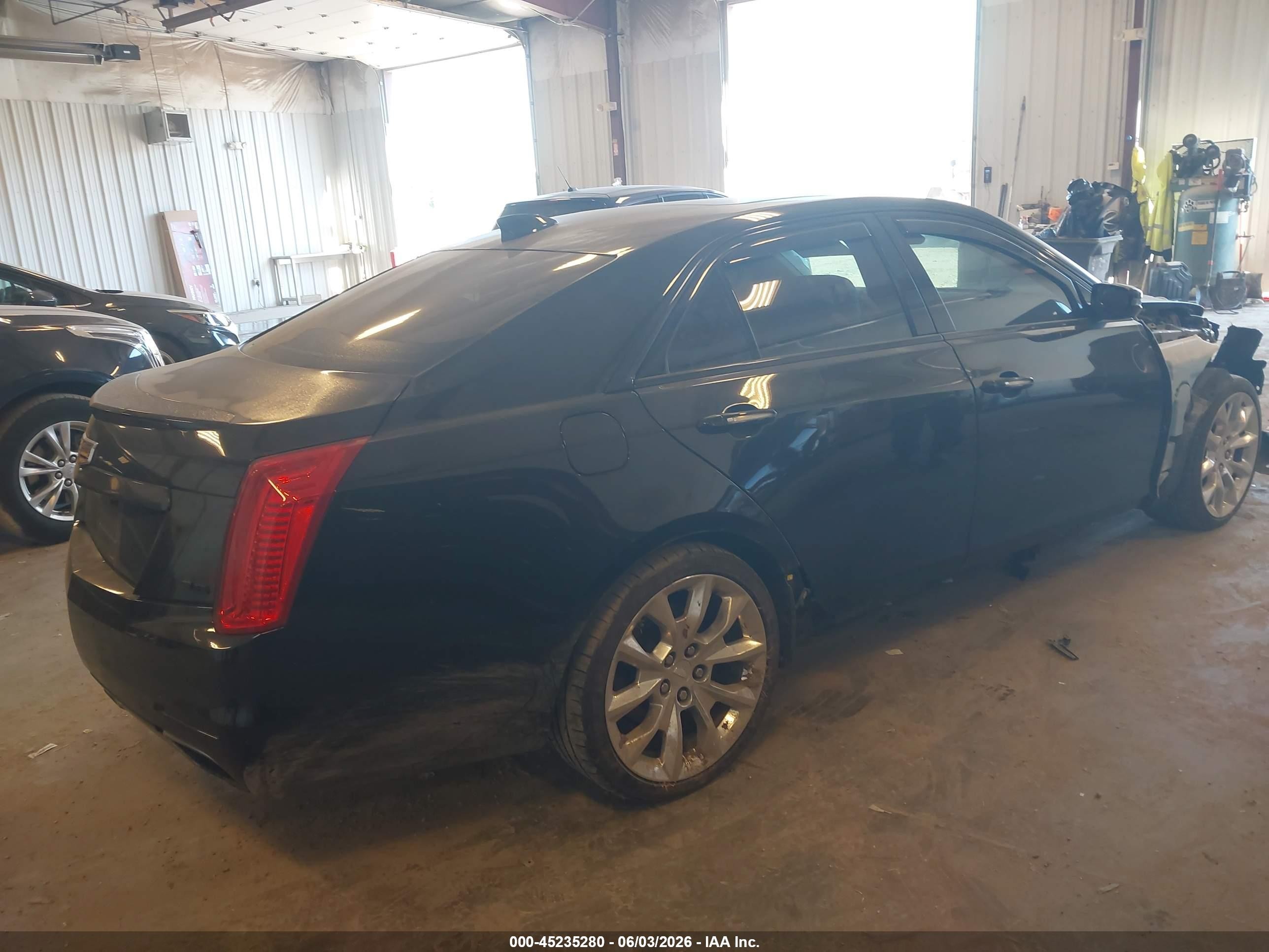2015 Cadillac Cts Performance Black vin: 1G6AY5S30F0130955