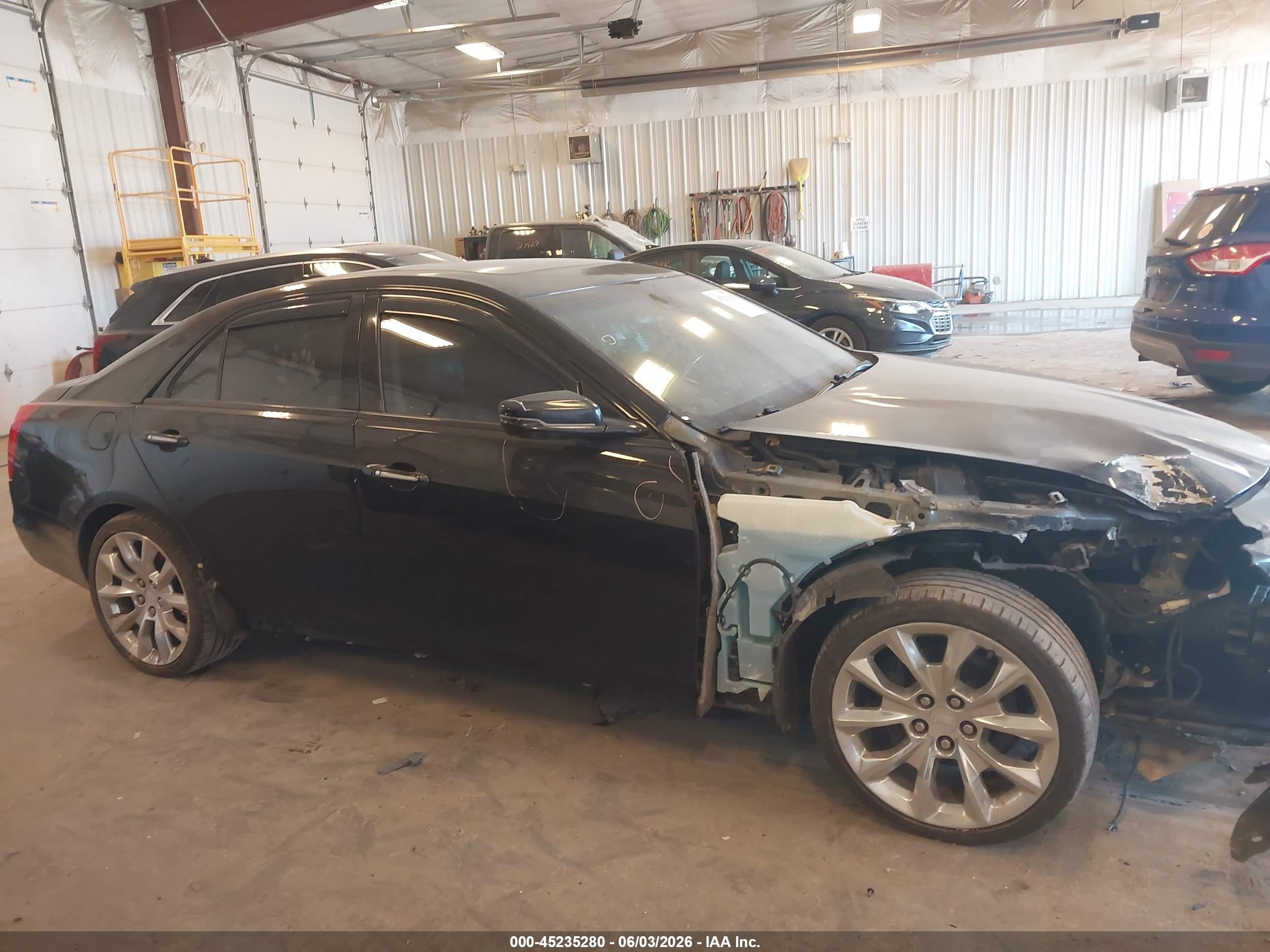 2015 Cadillac Cts Performance Black vin: 1G6AY5S30F0130955