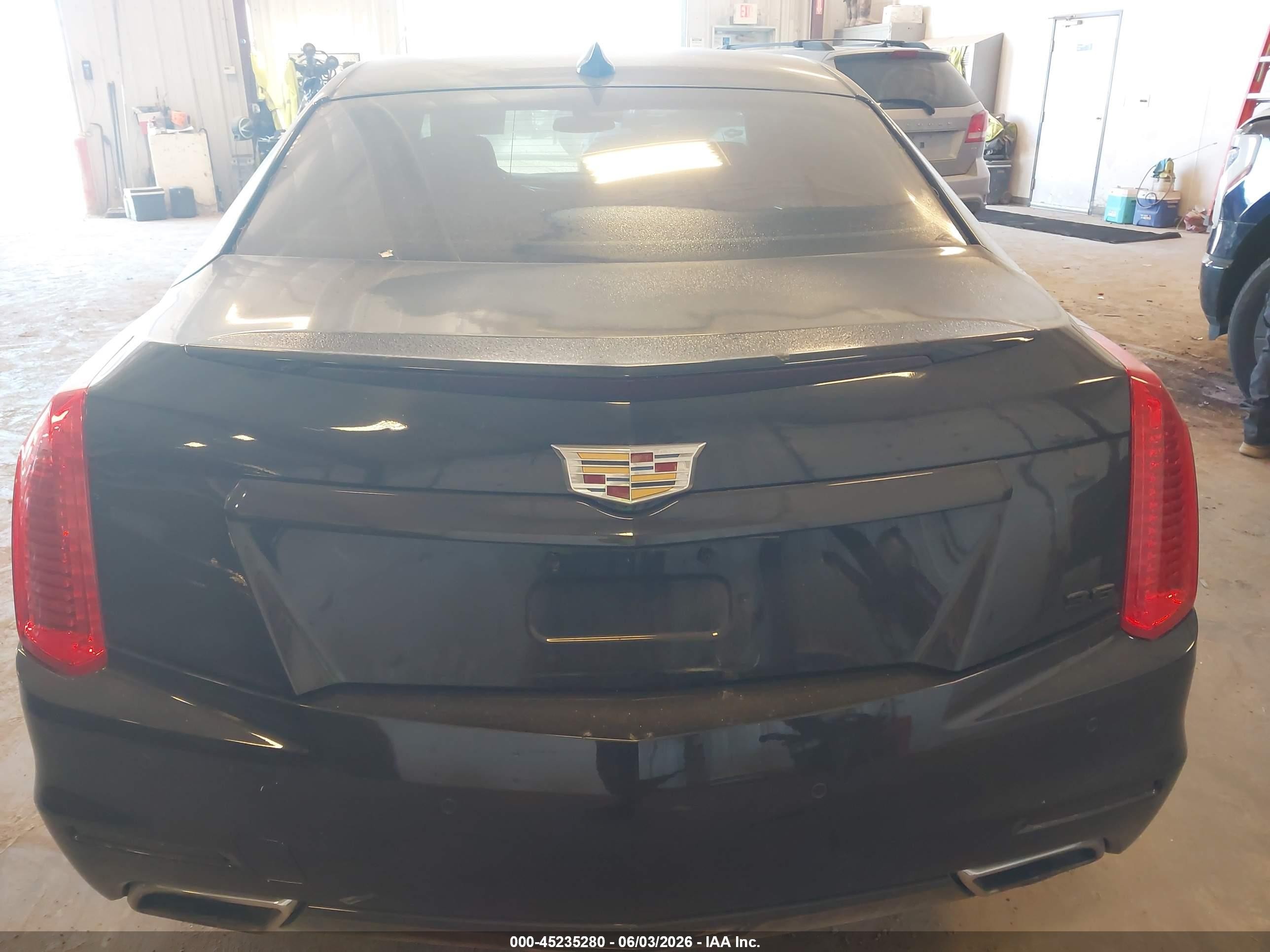 2015 Cadillac Cts Performance Black vin: 1G6AY5S30F0130955