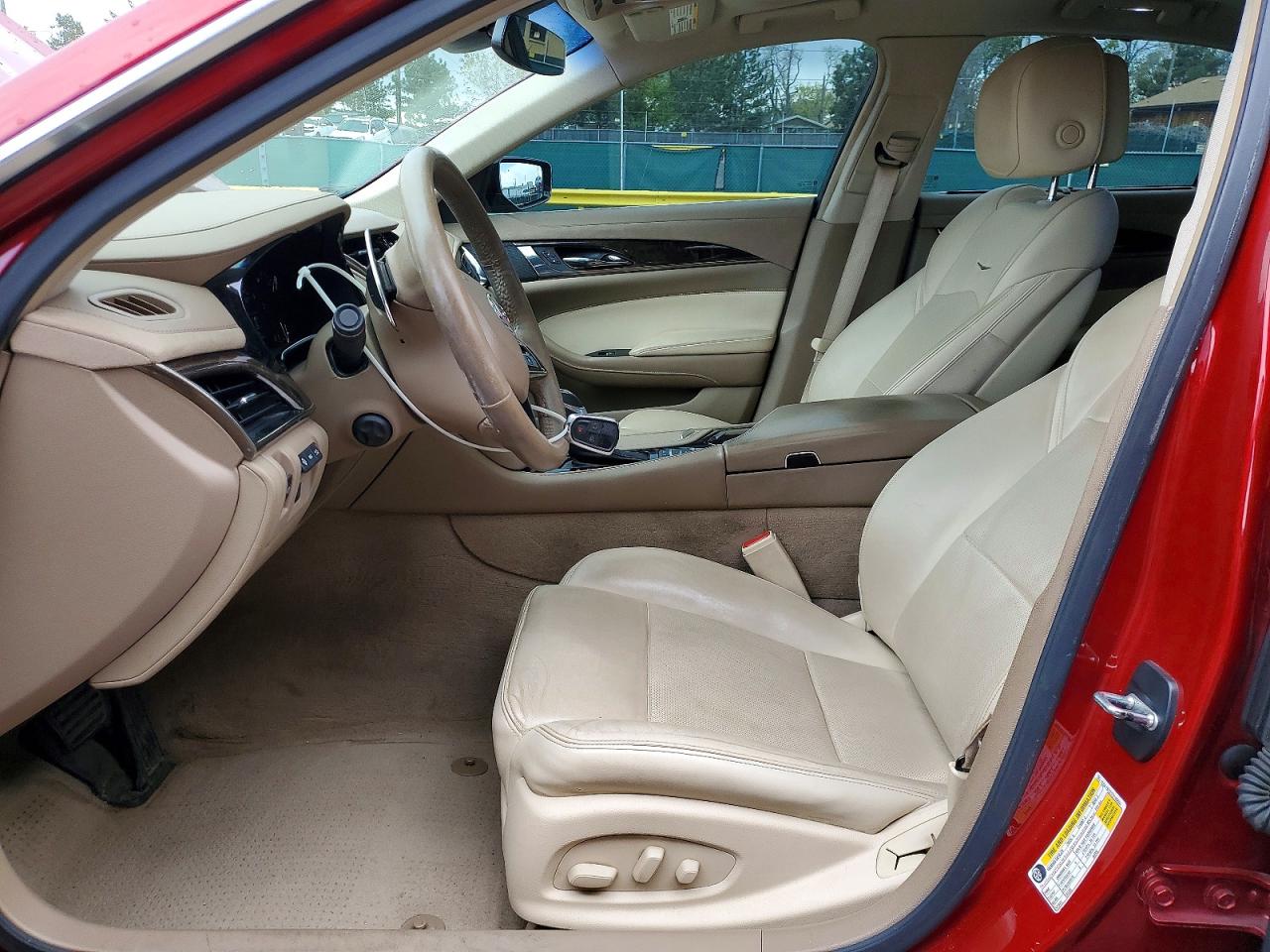 2014 Cadillac Cts Performance Collection Red vin: 1G6AY5S31E0165664