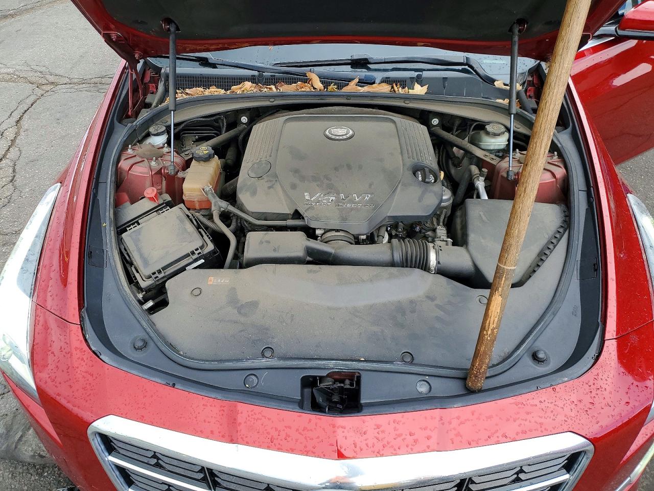 2014 Cadillac Cts Performance Collection Red vin: 1G6AY5S31E0165664
