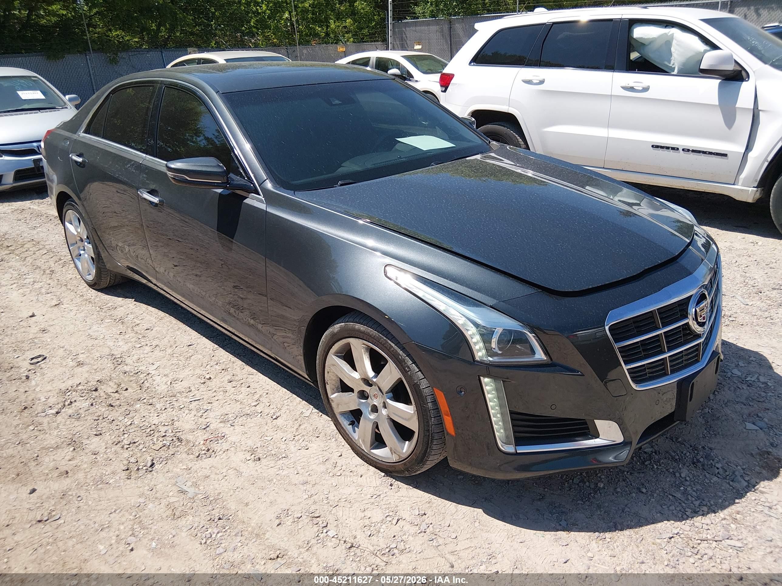 2014 Cadillac Cts Performance Серый vin: 1G6AY5S34E0146543