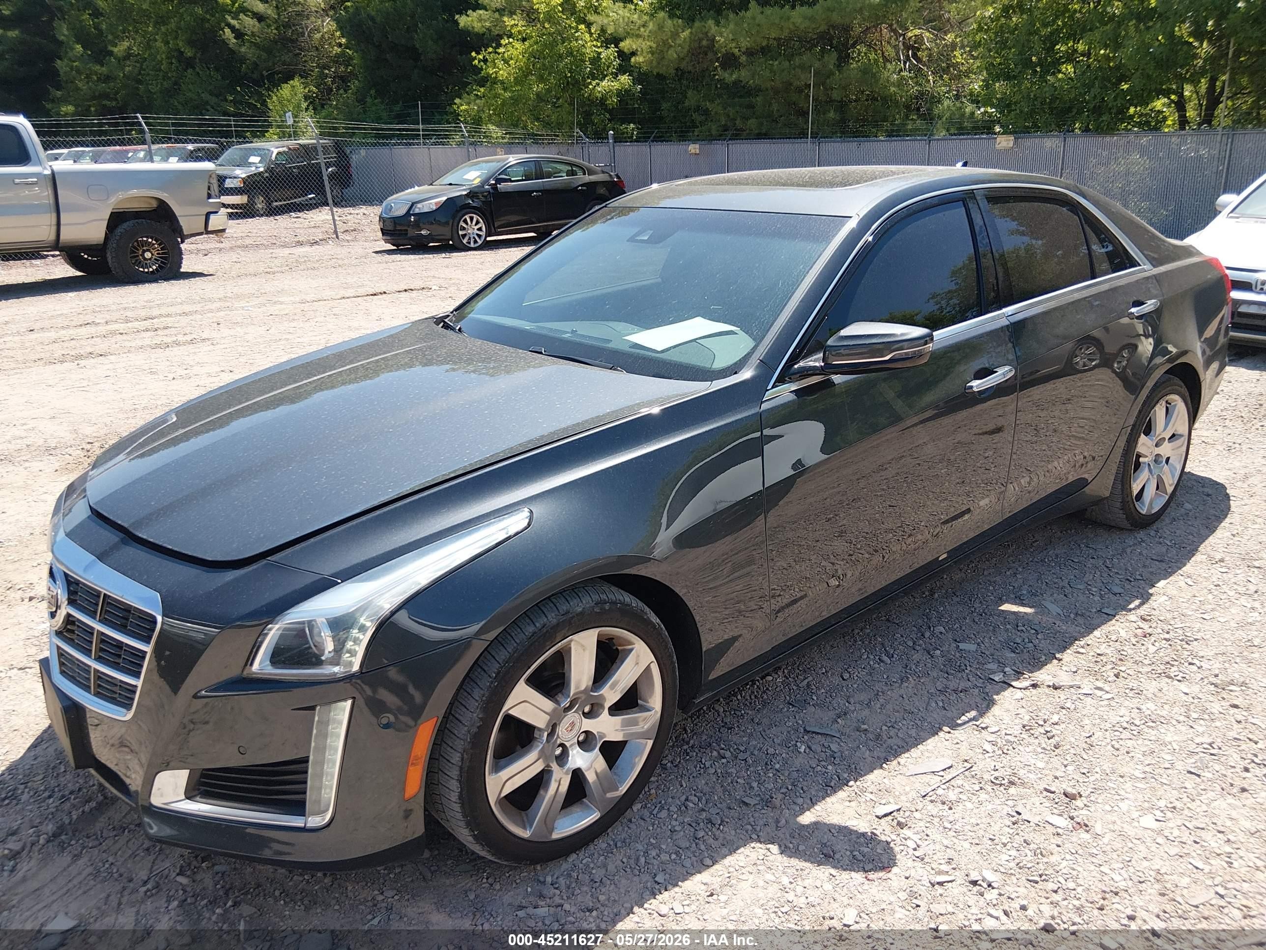 2014 Cadillac Cts Performance Серый vin: 1G6AY5S34E0146543