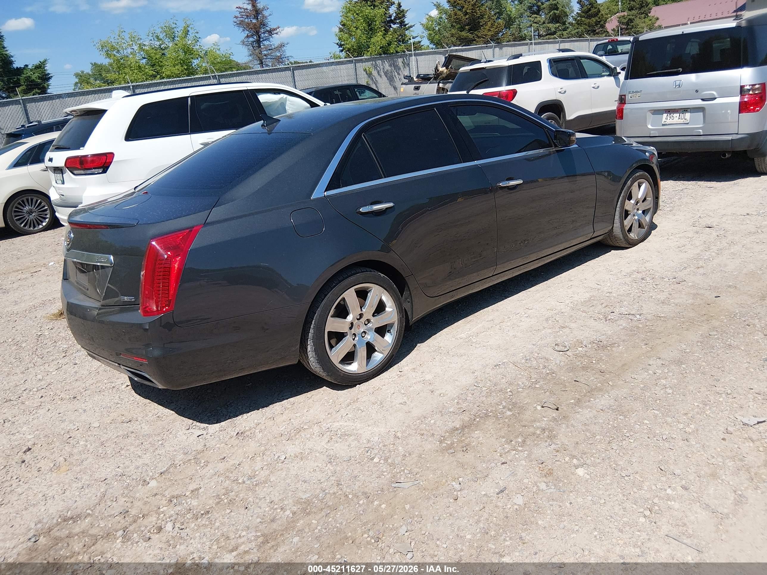 2014 Cadillac Cts Performance Серый vin: 1G6AY5S34E0146543