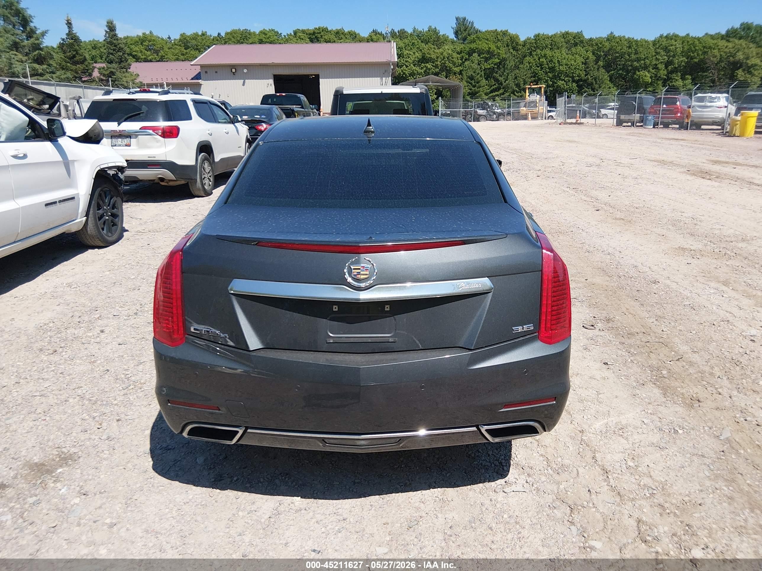 2014 Cadillac Cts Performance Серый vin: 1G6AY5S34E0146543