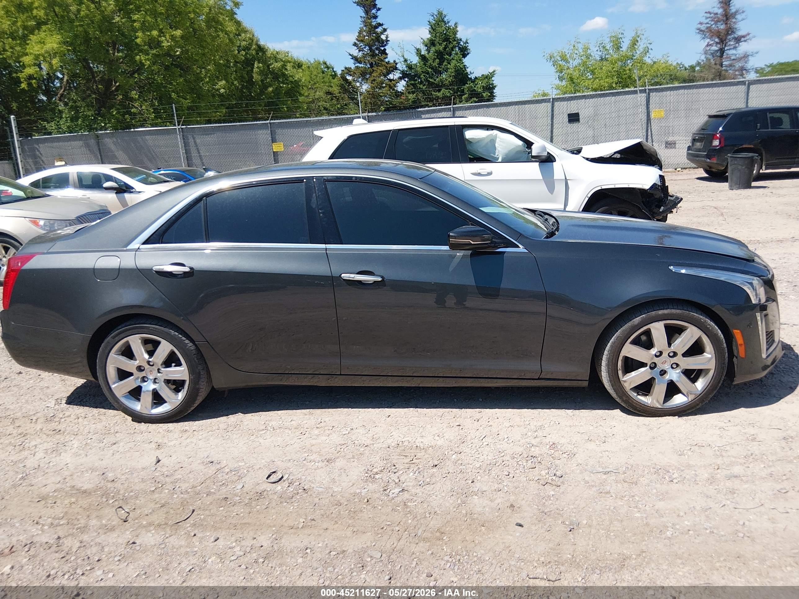2014 Cadillac Cts Performance Серый vin: 1G6AY5S34E0146543