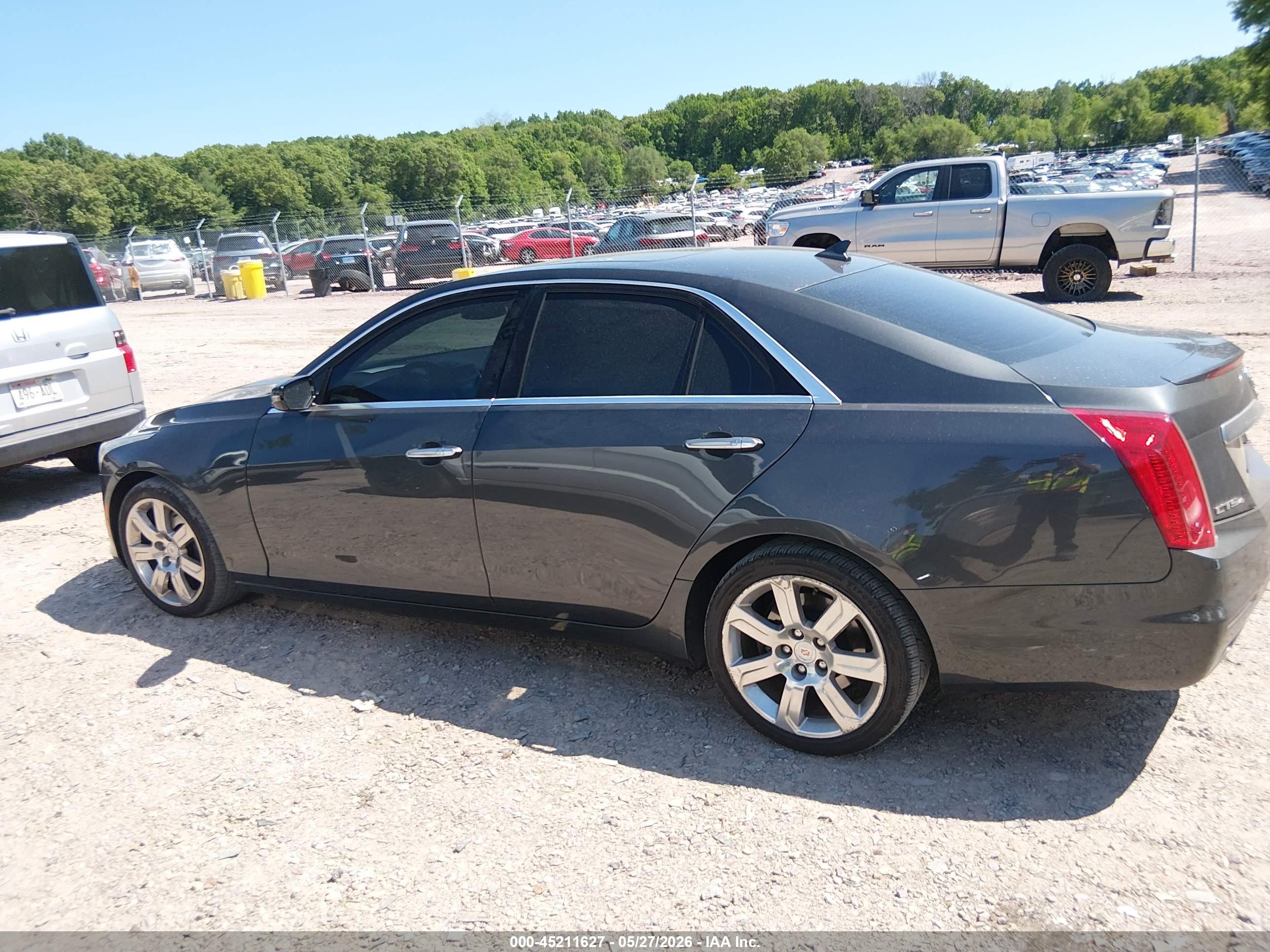 2014 Cadillac Cts Performance Серый vin: 1G6AY5S34E0146543