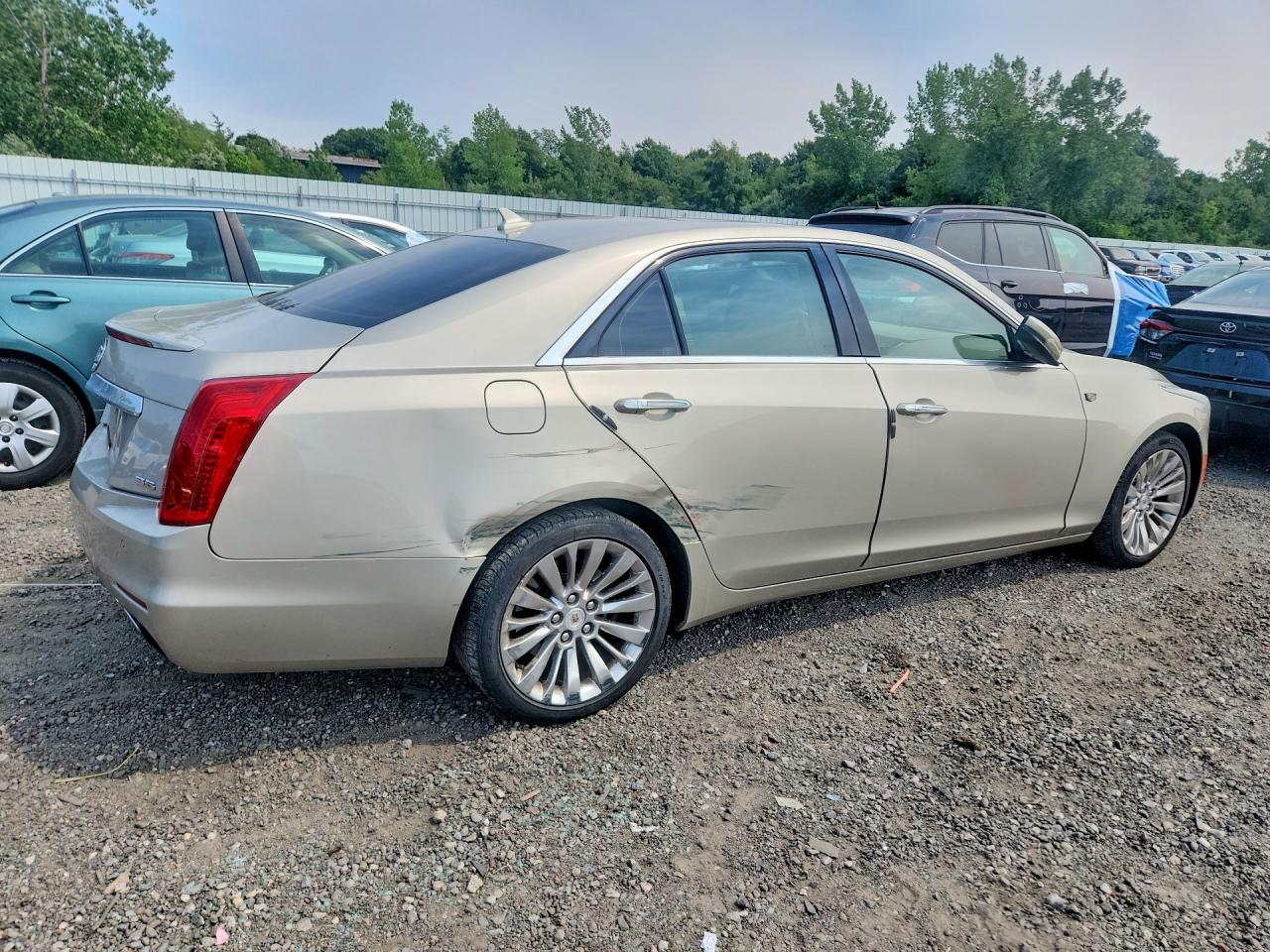 2014 Cadillac Cts Performance Collection Tan vin: 1G6AY5S35E0184167
