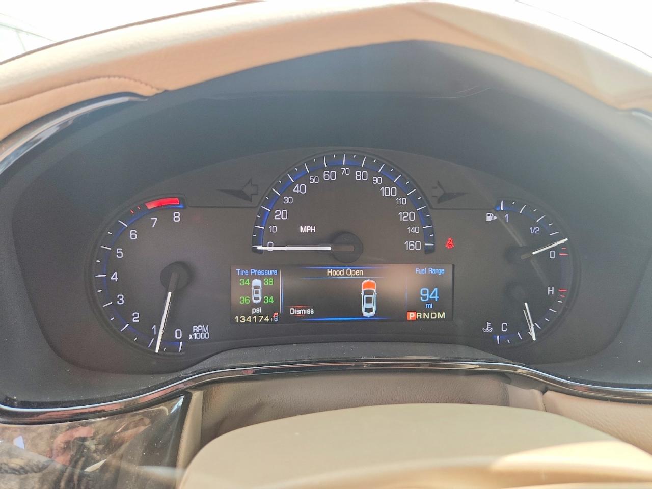 2014 Cadillac Cts Performance Collection Tan vin: 1G6AY5S35E0184167