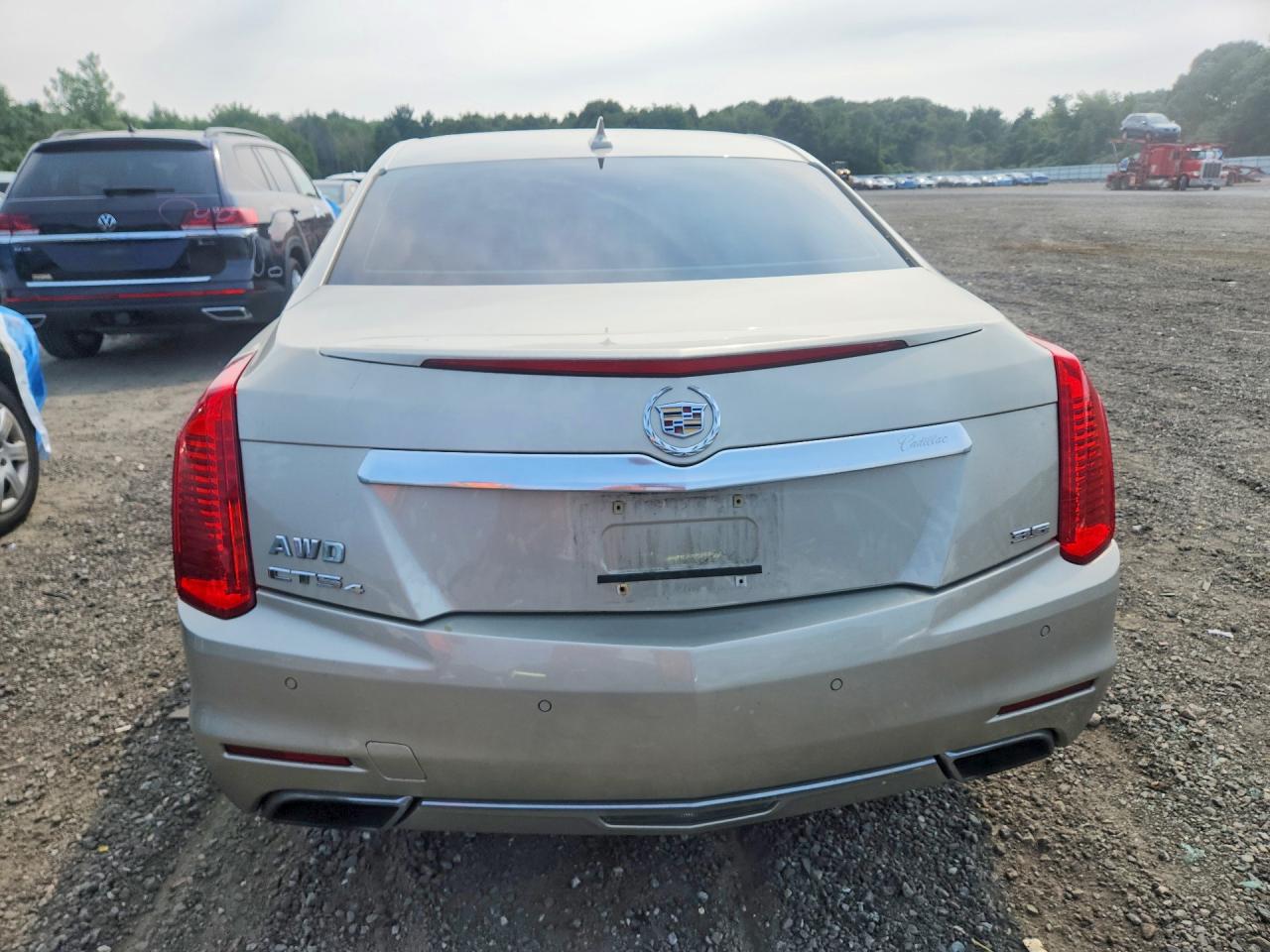 2014 Cadillac Cts Performance Collection Tan vin: 1G6AY5S35E0184167