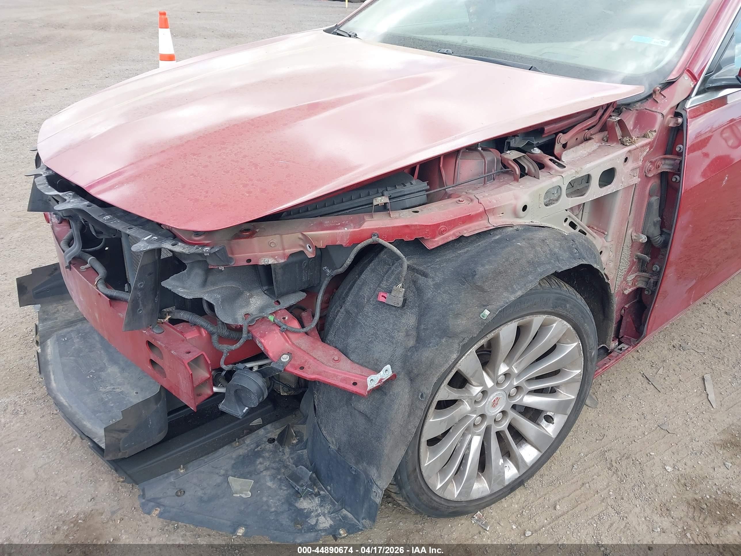 2014 Cadillac Cts Performance Red vin: 1G6AY5S38E0145802