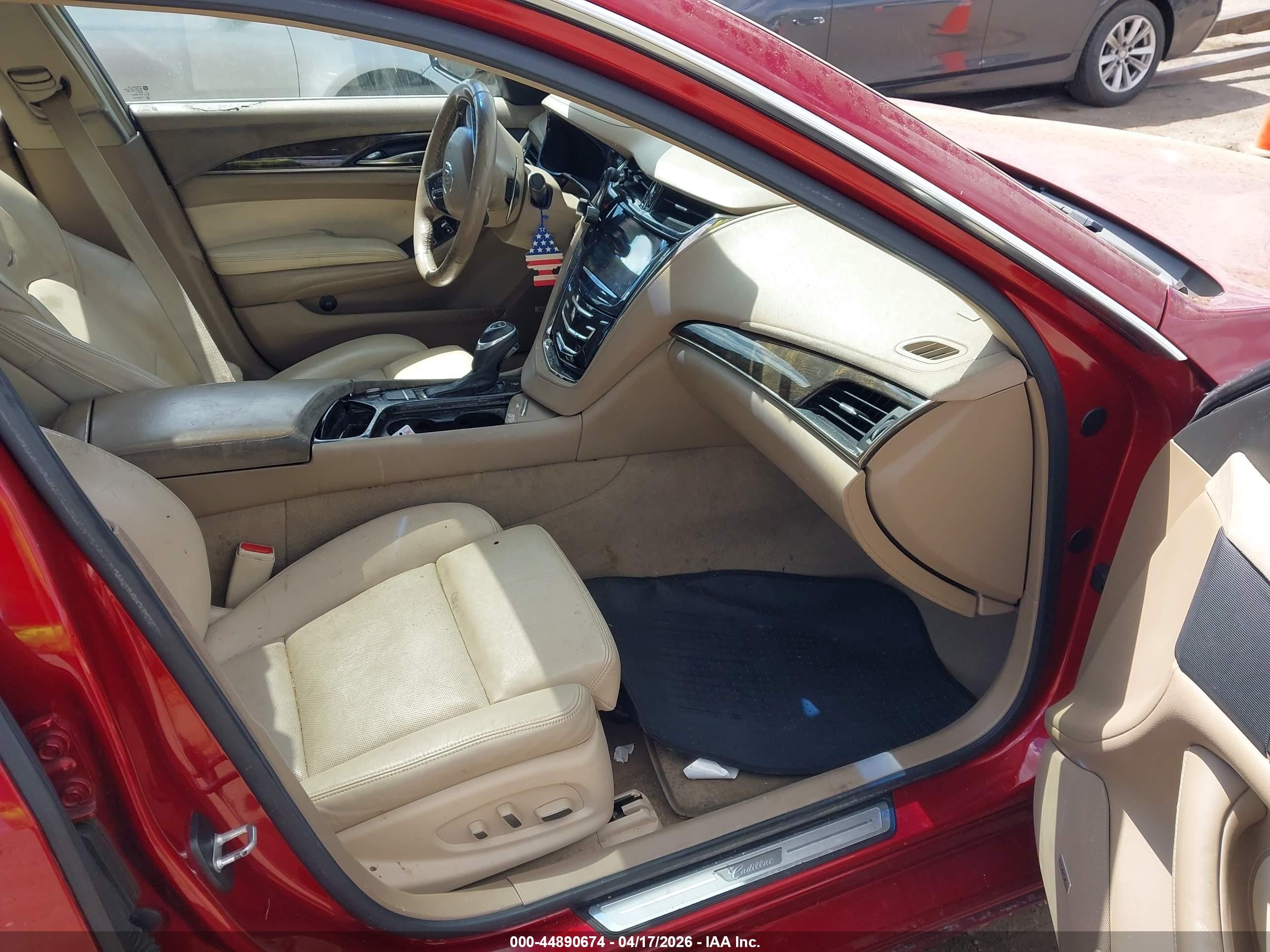 2014 Cadillac Cts Performance Red vin: 1G6AY5S38E0145802