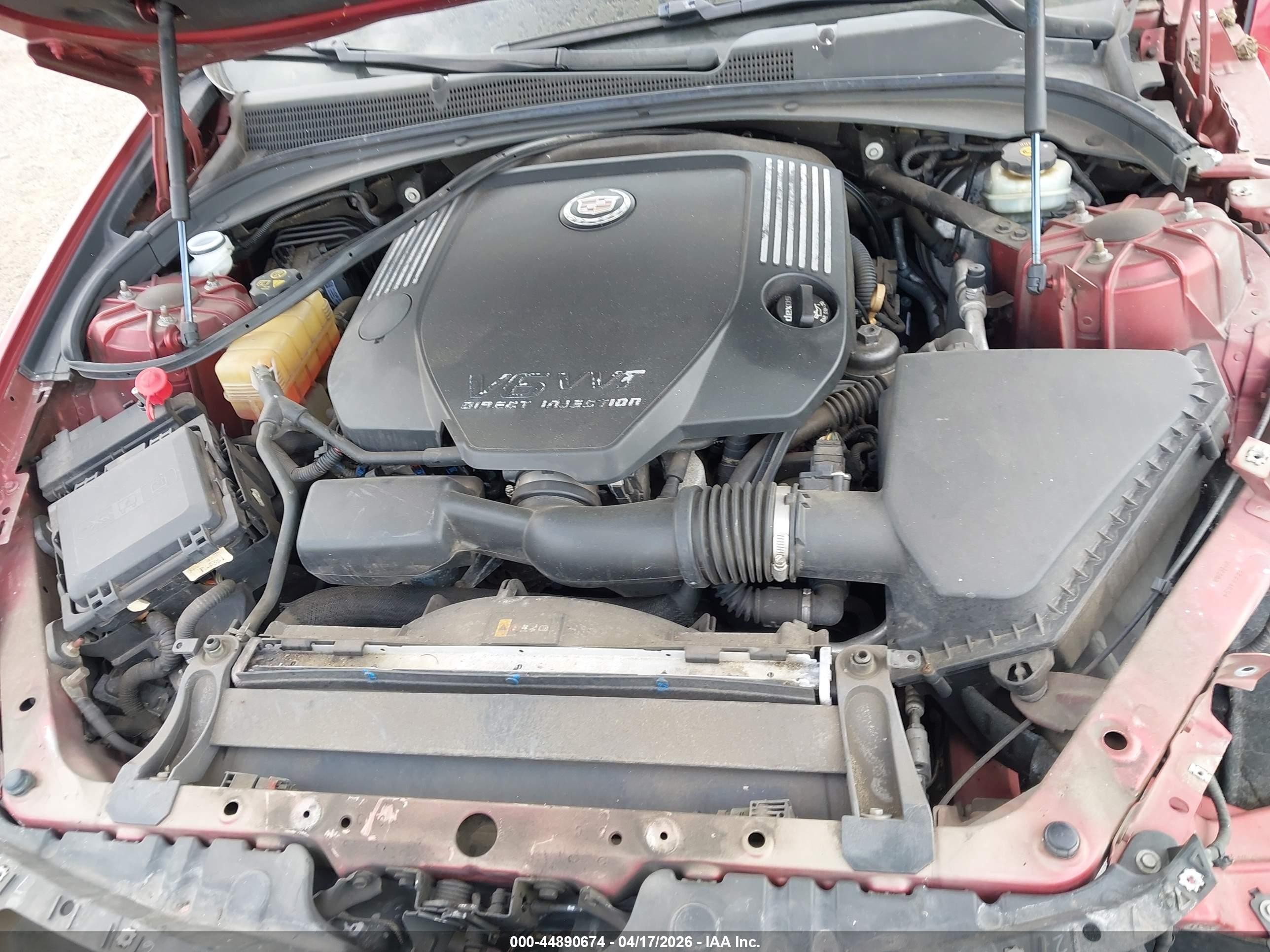 2014 Cadillac Cts Performance Red vin: 1G6AY5S38E0145802