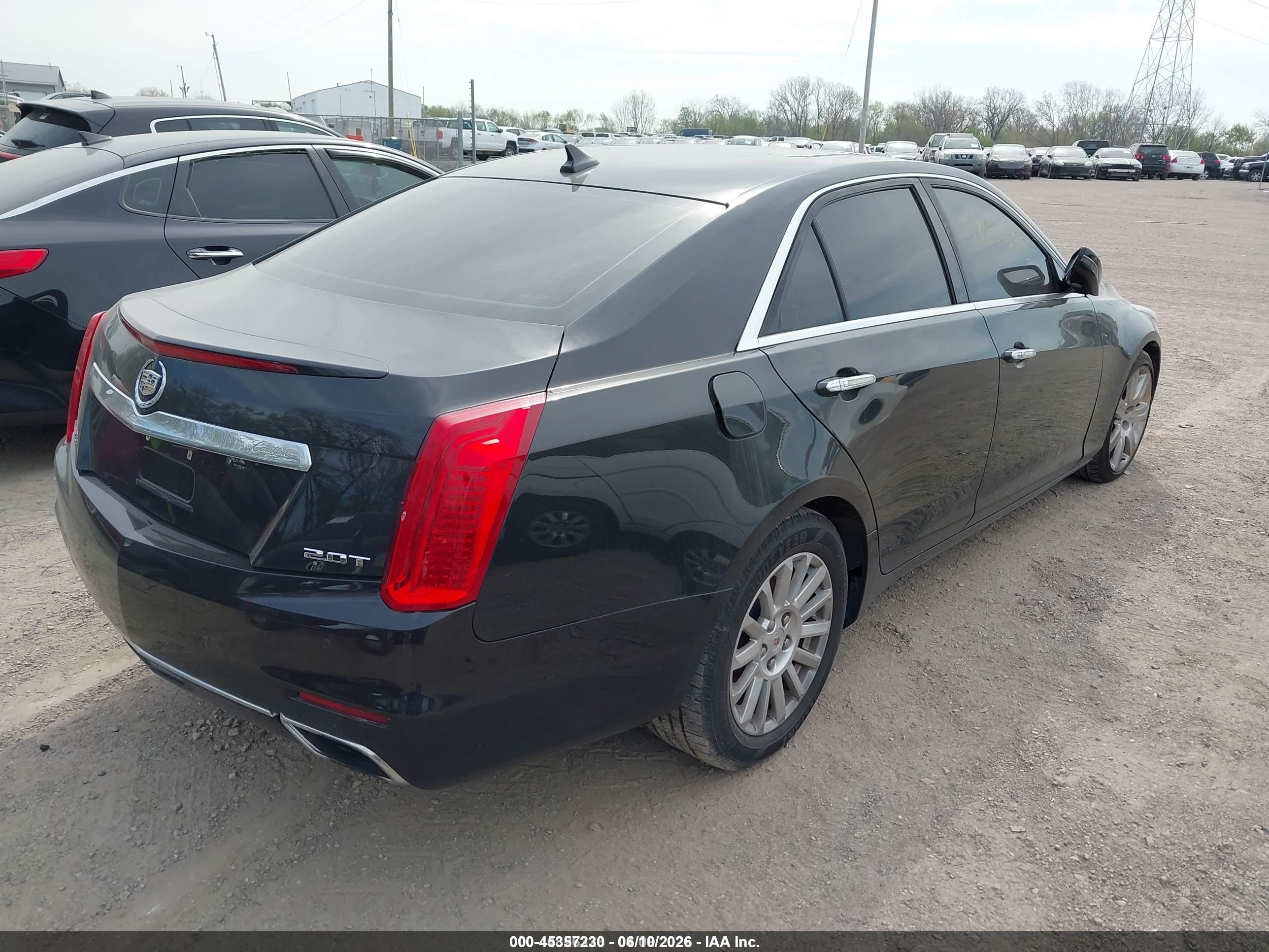 2014 Cadillac Cts Performance Черный vin: 1G6AY5SX0E0140743