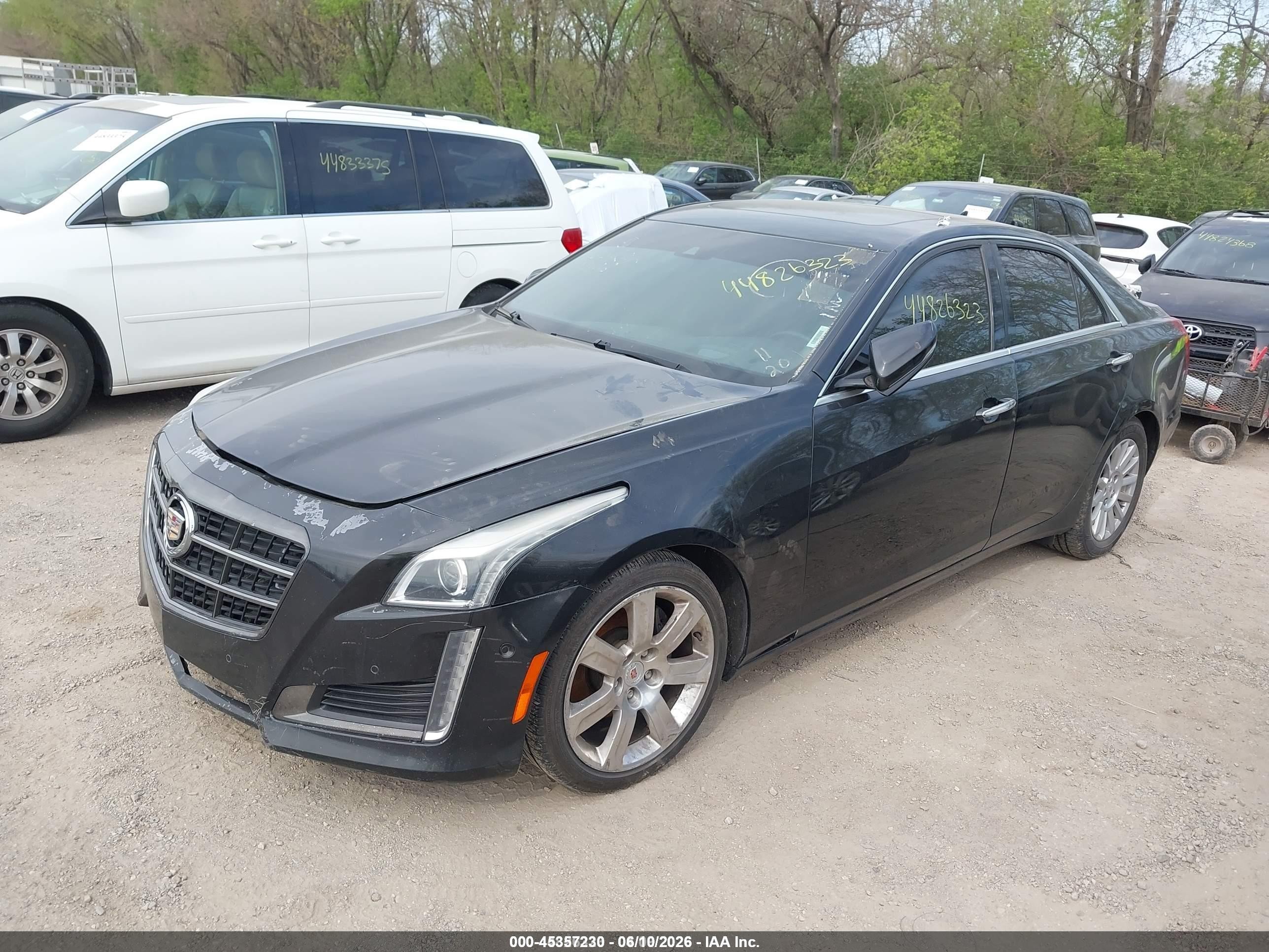 2014 Cadillac Cts Performance Черный vin: 1G6AY5SX0E0140743
