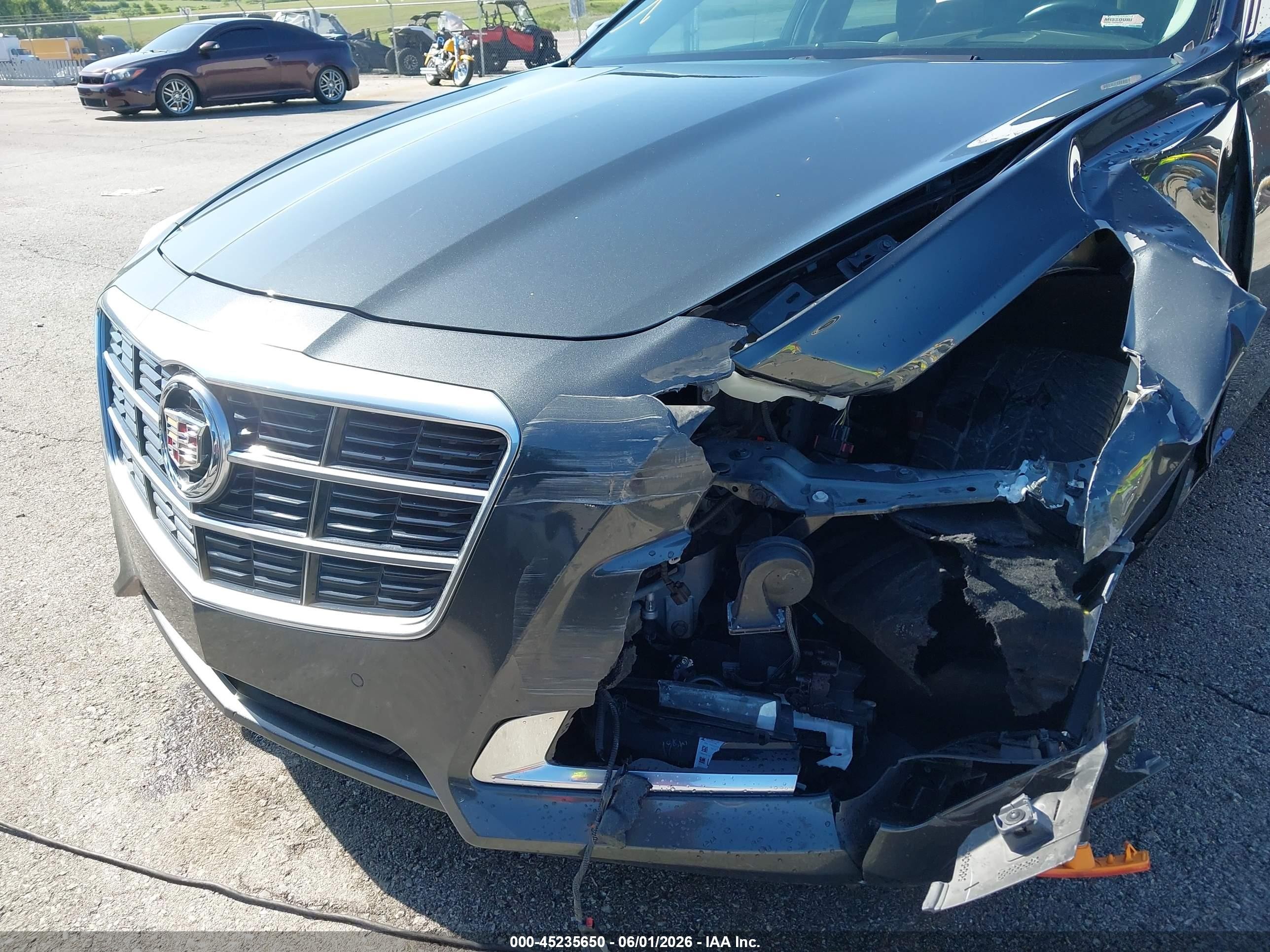 2014 Cadillac Cts Performance Серый vin: 1G6AY5SX3E0125590