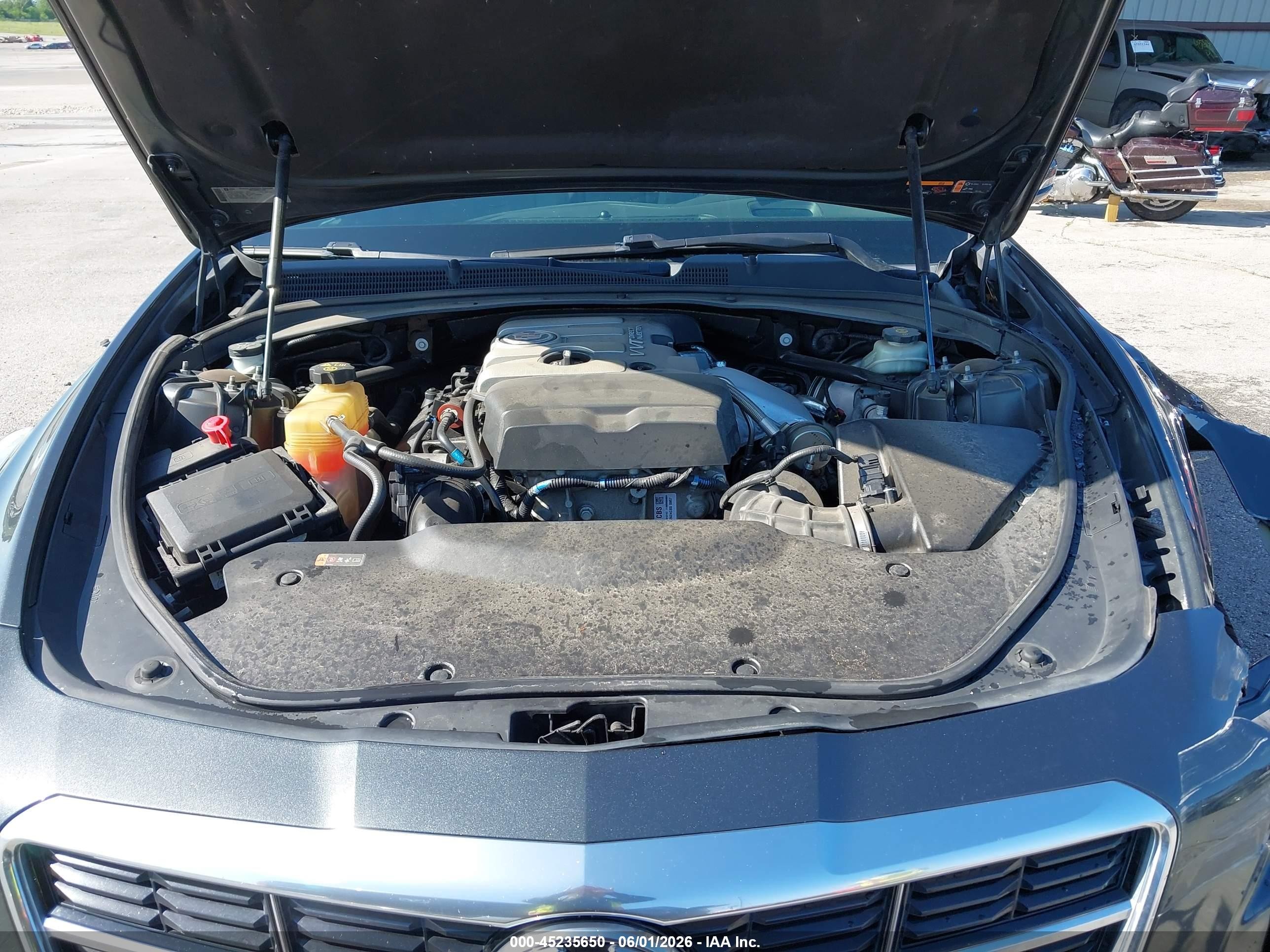 2014 Cadillac Cts Performance Серый vin: 1G6AY5SX3E0125590
