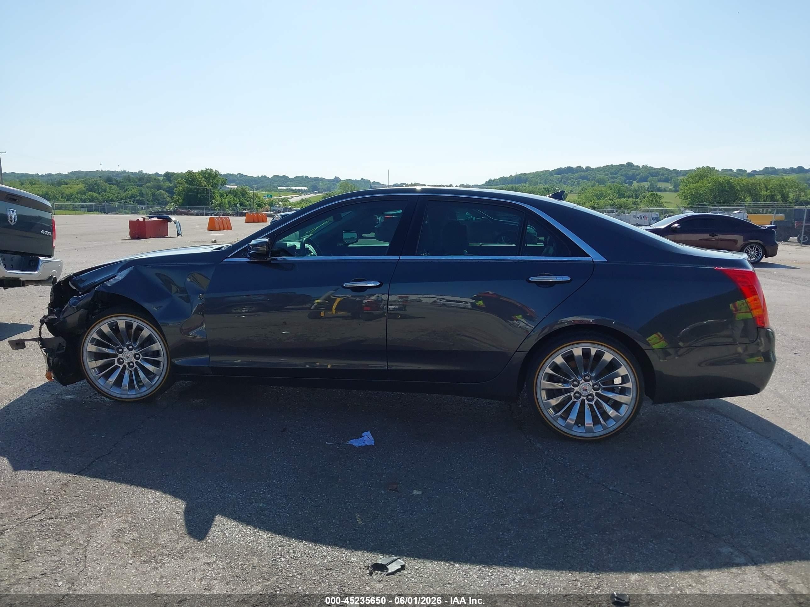 2014 Cadillac Cts Performance Серый vin: 1G6AY5SX3E0125590
