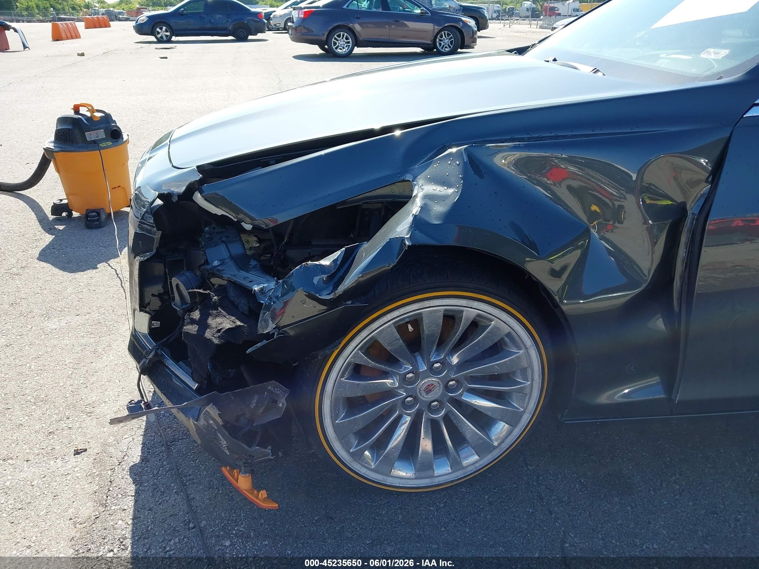 2014 Cadillac Cts Performance Серый vin: 1G6AY5SX3E0125590