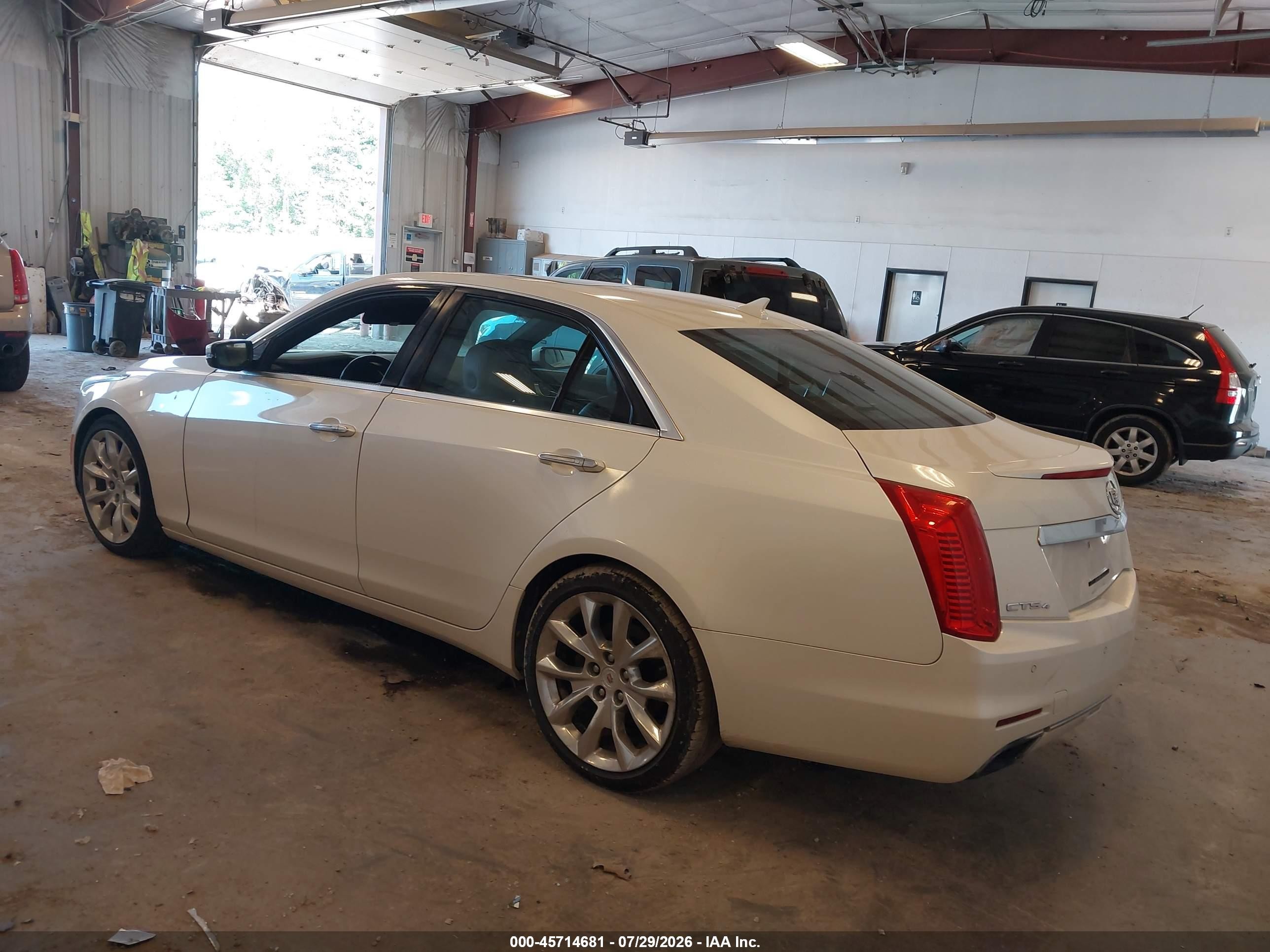 2014 Cadillac Cts Performance White vin: 1G6AY5SX4E0174930