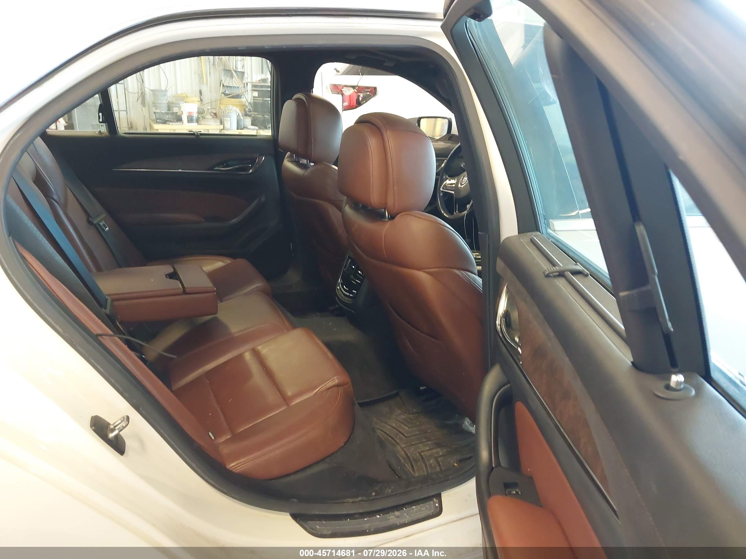 2014 Cadillac Cts Performance White vin: 1G6AY5SX4E0174930