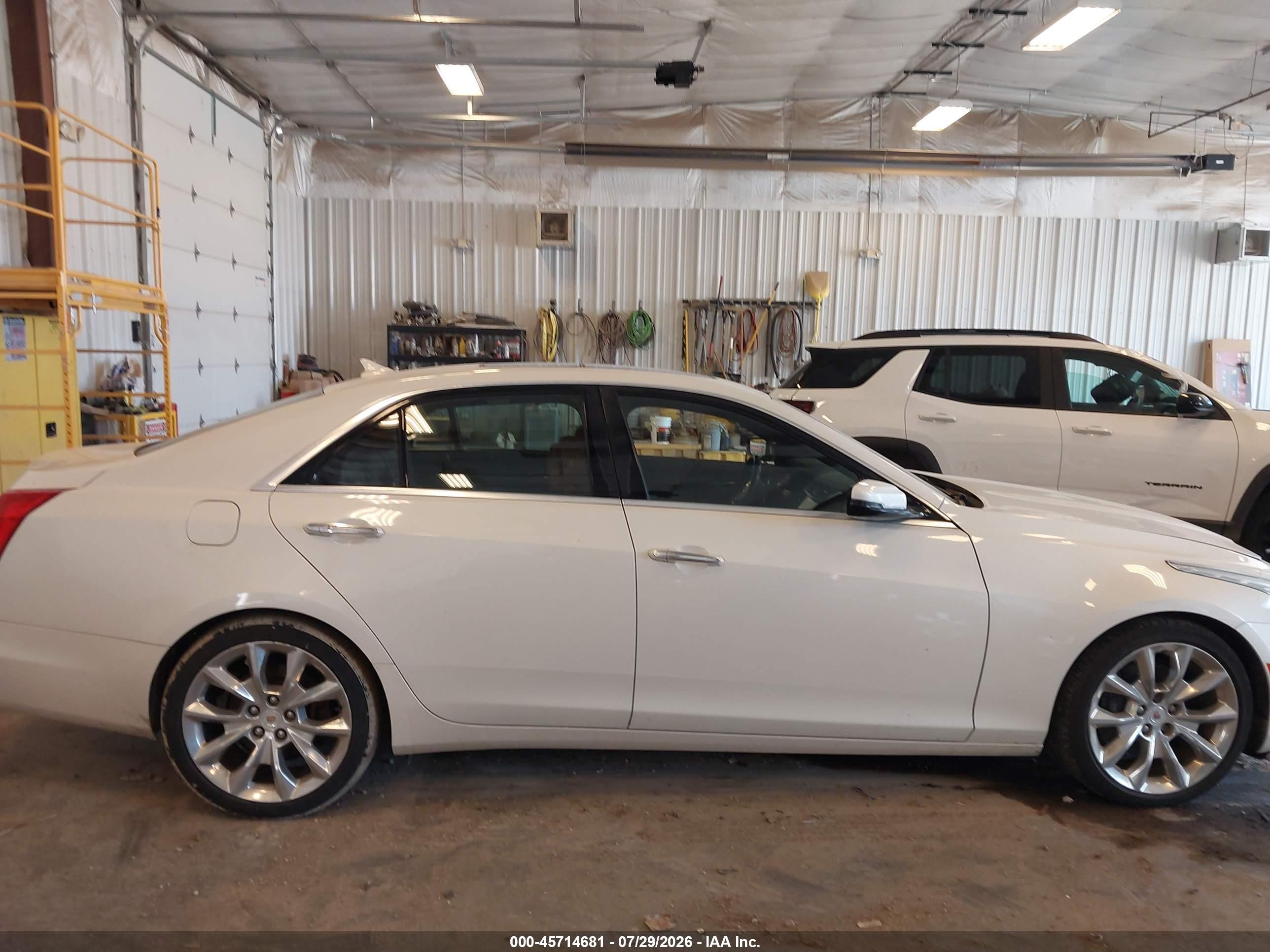 2014 Cadillac Cts Performance White vin: 1G6AY5SX4E0174930