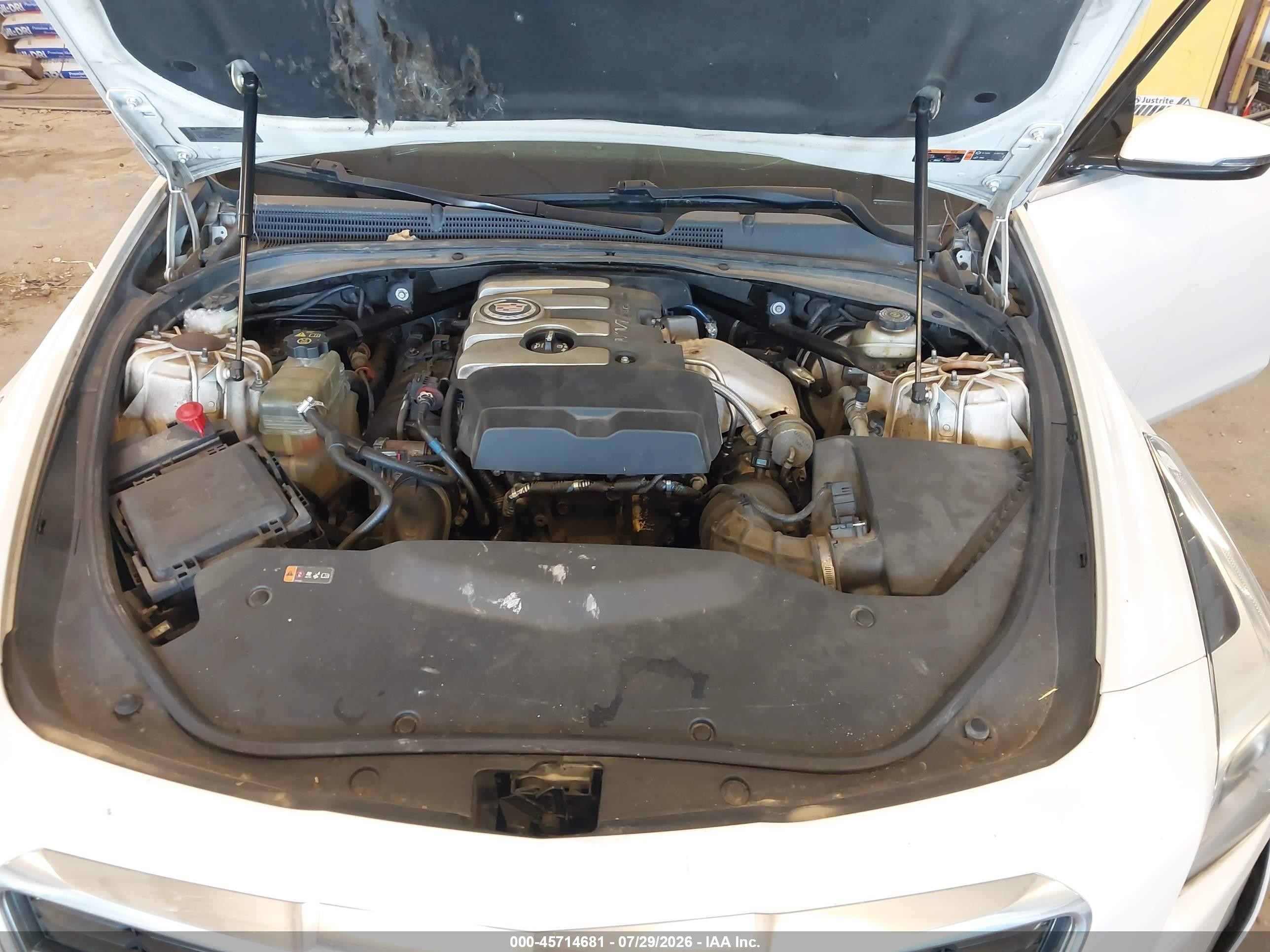 2014 Cadillac Cts Performance White vin: 1G6AY5SX4E0174930