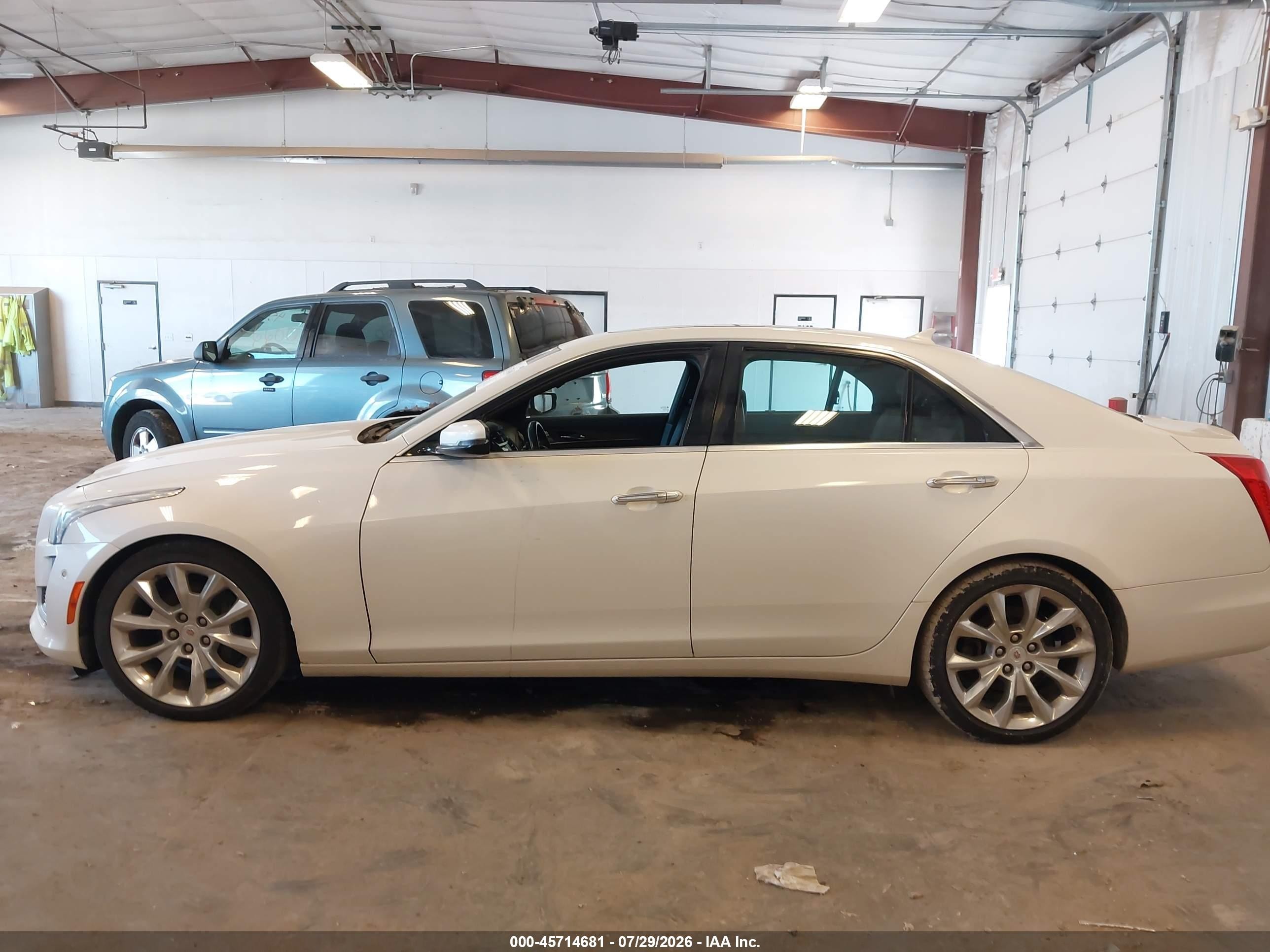 2014 Cadillac Cts Performance White vin: 1G6AY5SX4E0174930