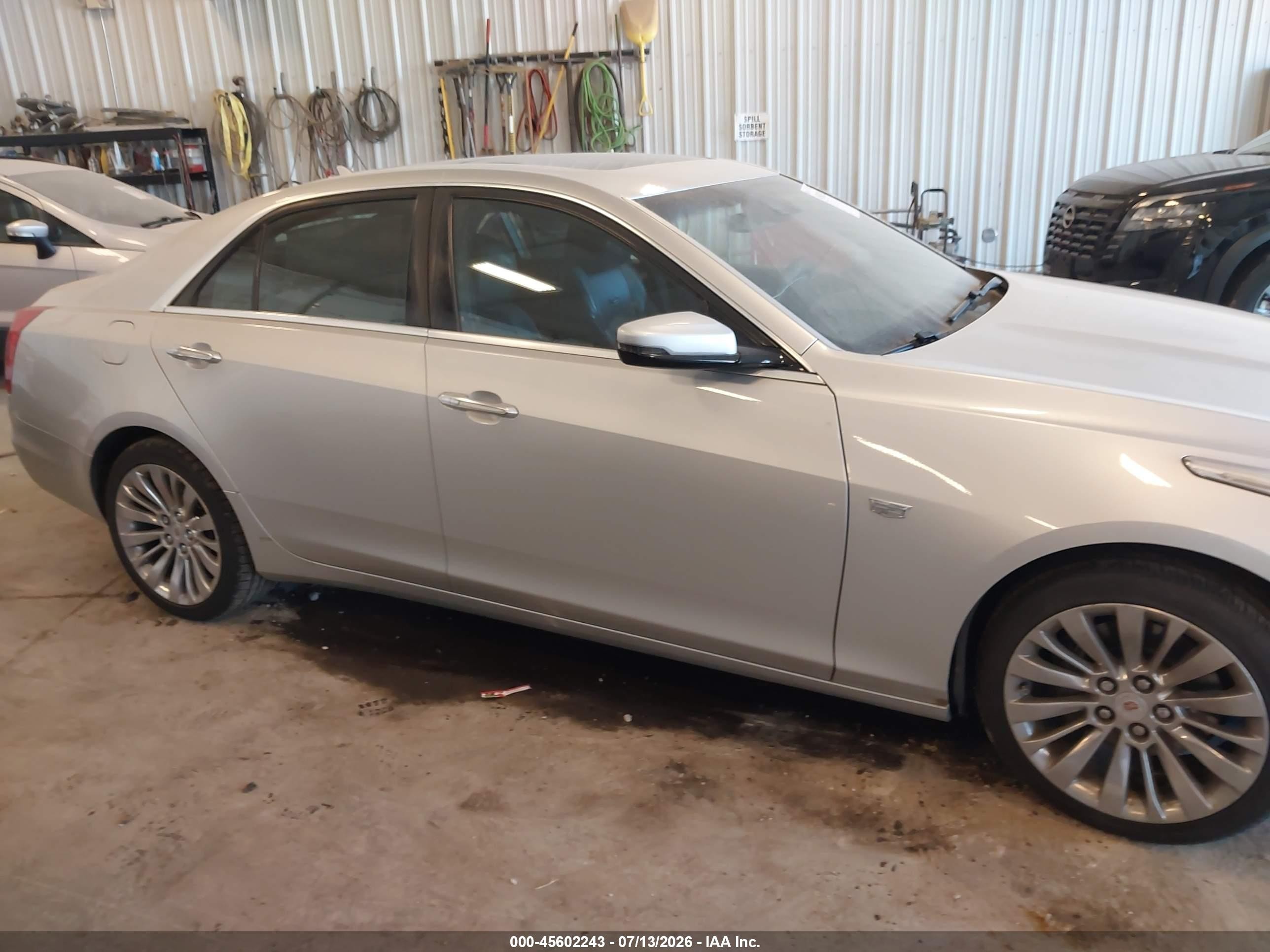 2014 Cadillac Cts Performance Silver vin: 1G6AY5SX8E0122474