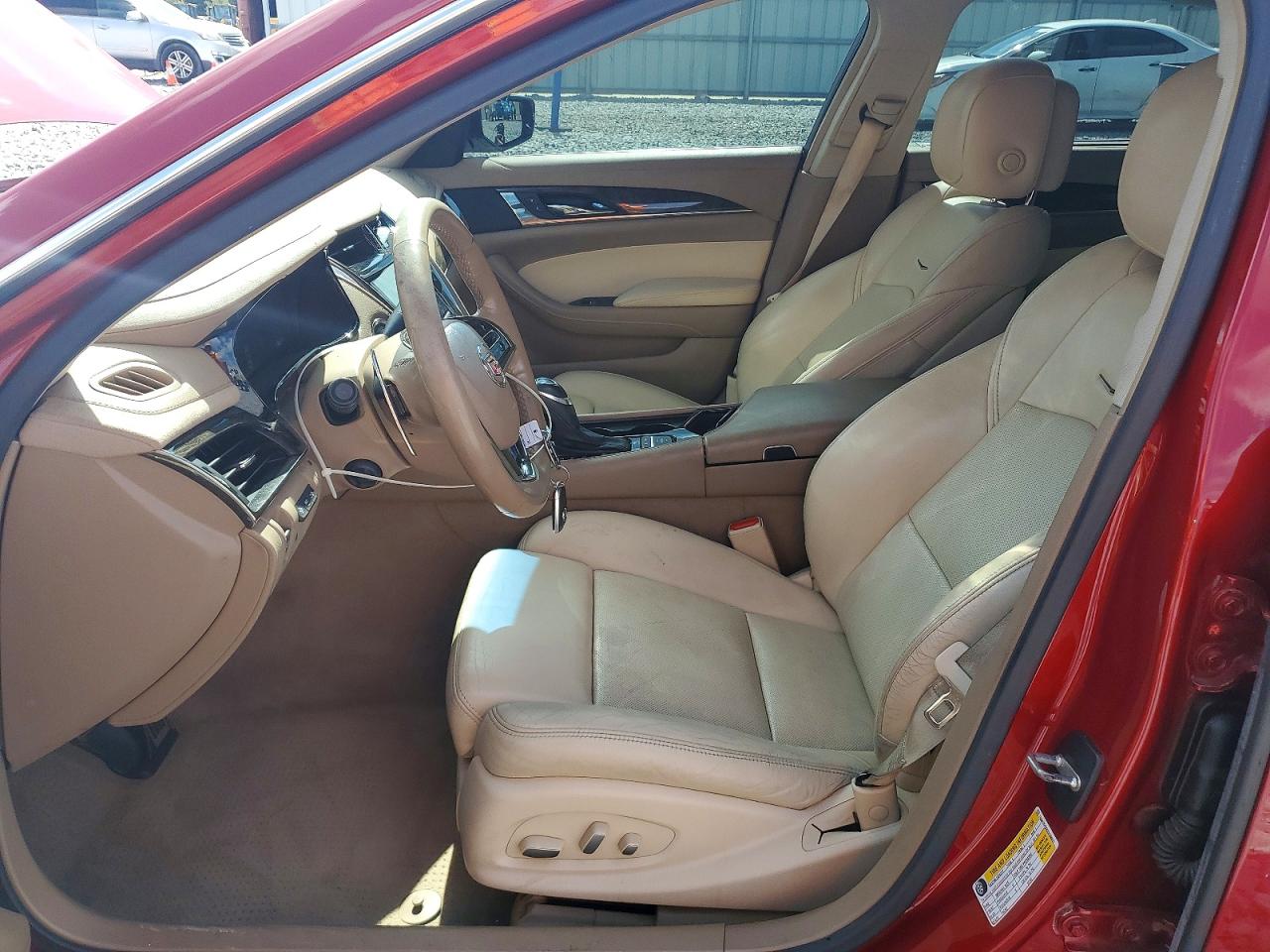 2014 Cadillac Cts Premium Collection Red vin: 1G6AZ5S3XE0188647