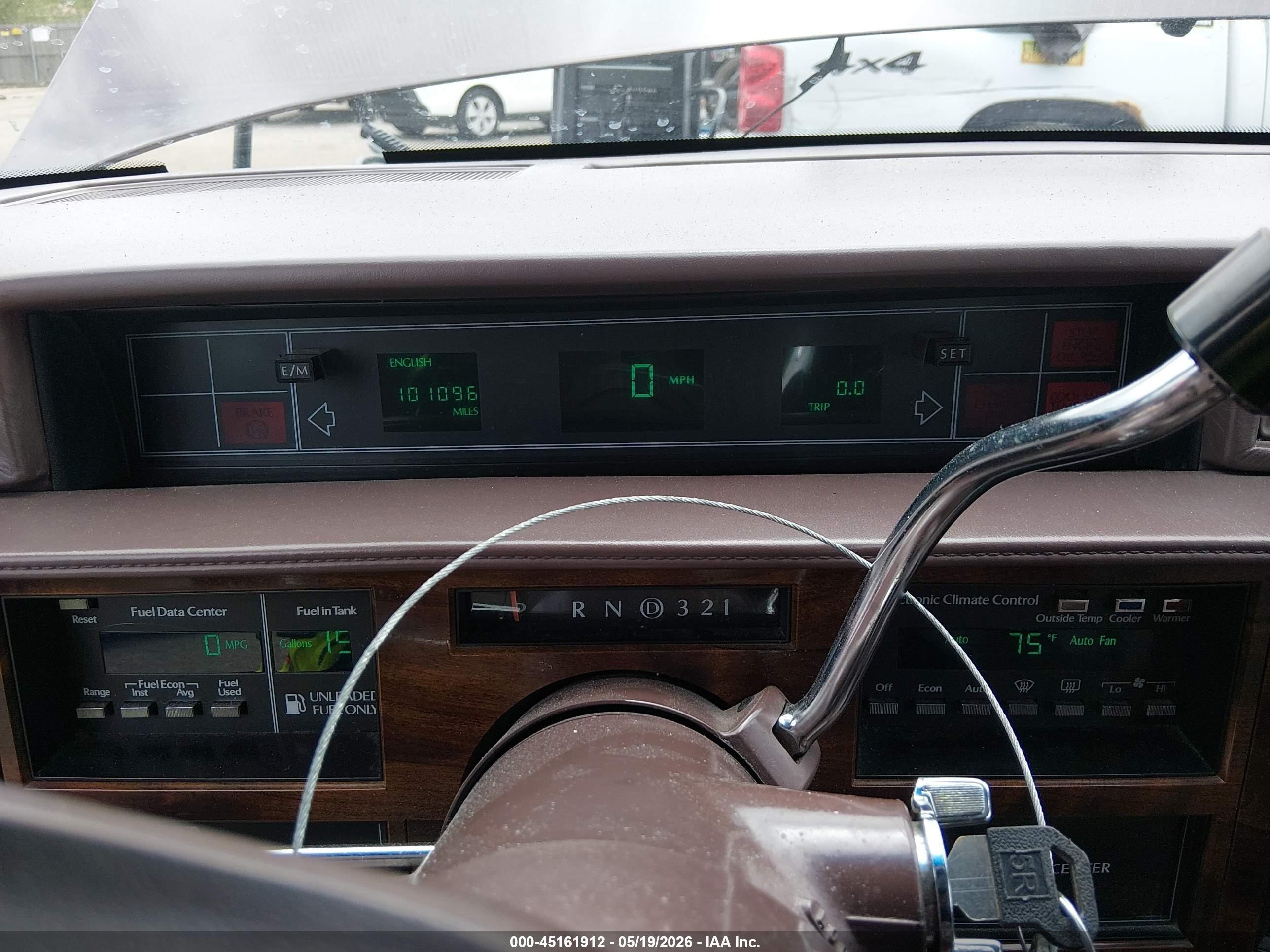 1988 Cadillac Deville   Brown vin: 1G6CD1152J4328051