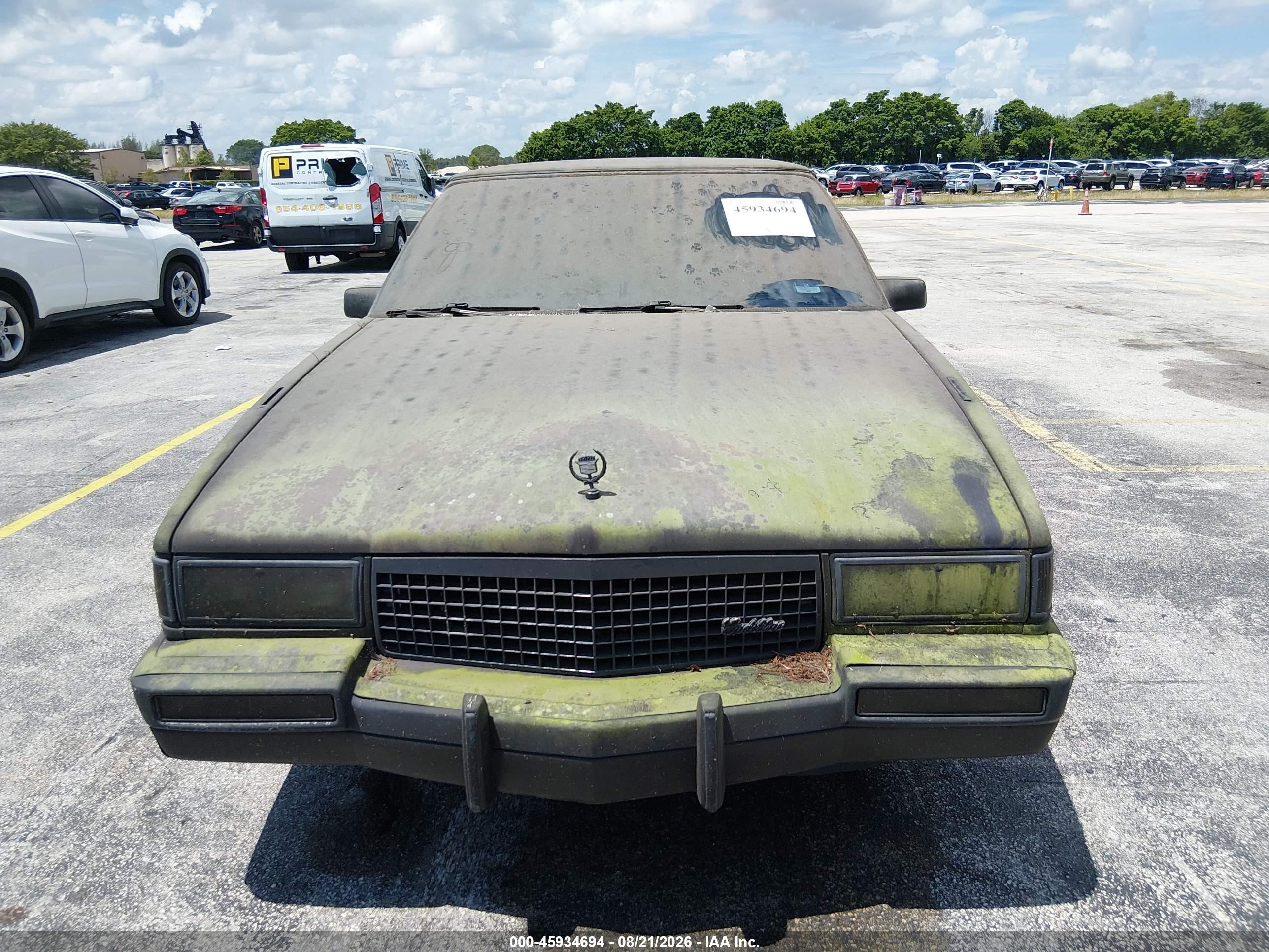 1989 Cadillac Deville   Black vin: 1G6CD1156K4312971