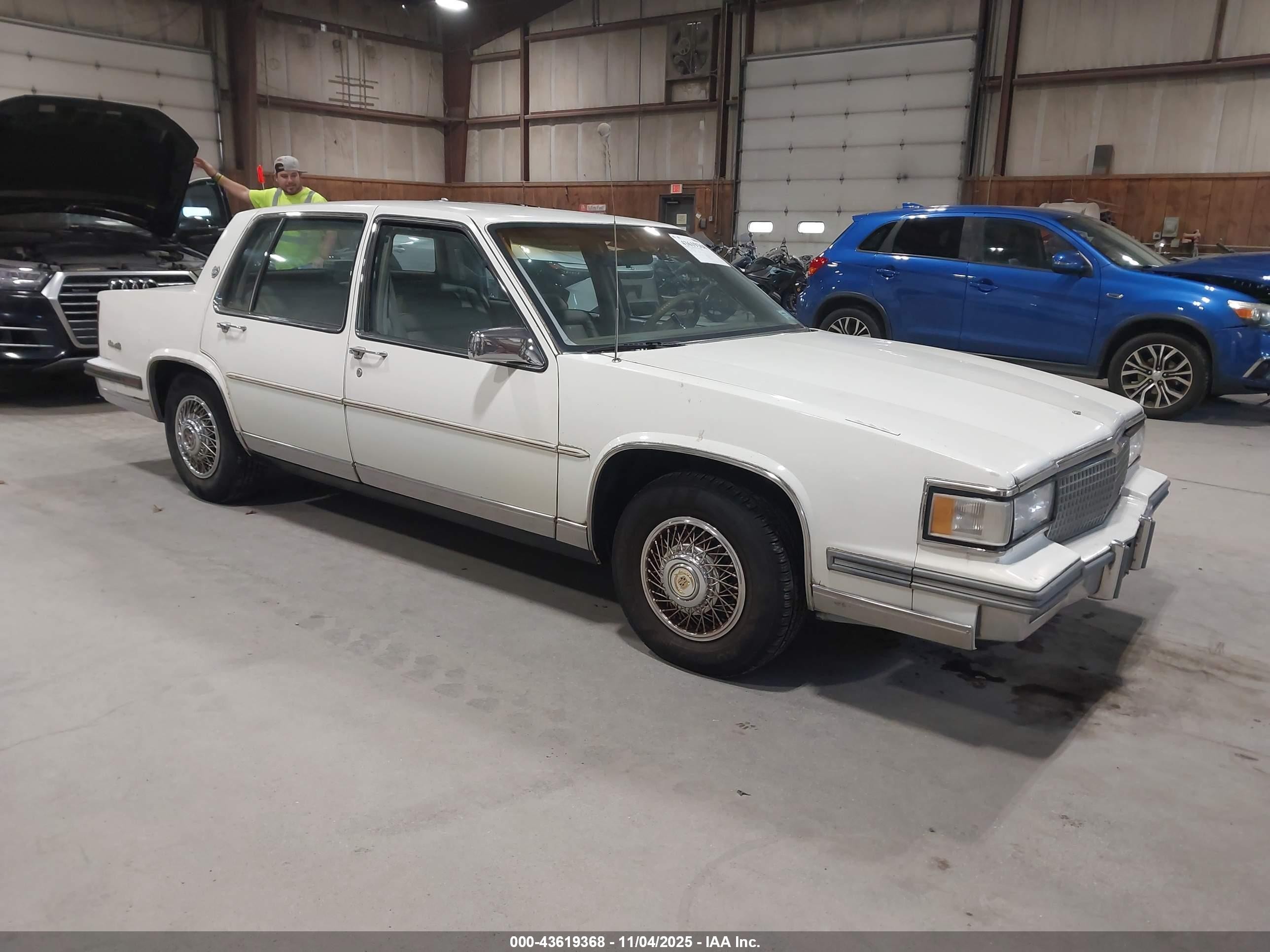 1988 Cadillac Deville   White vin: 1G6CD5152J4320443