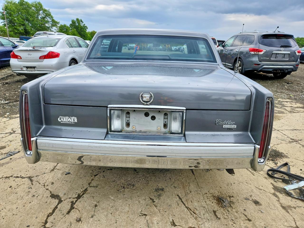 1989 Cadillac Deville Серый vin: 1G6CD5152K4257457