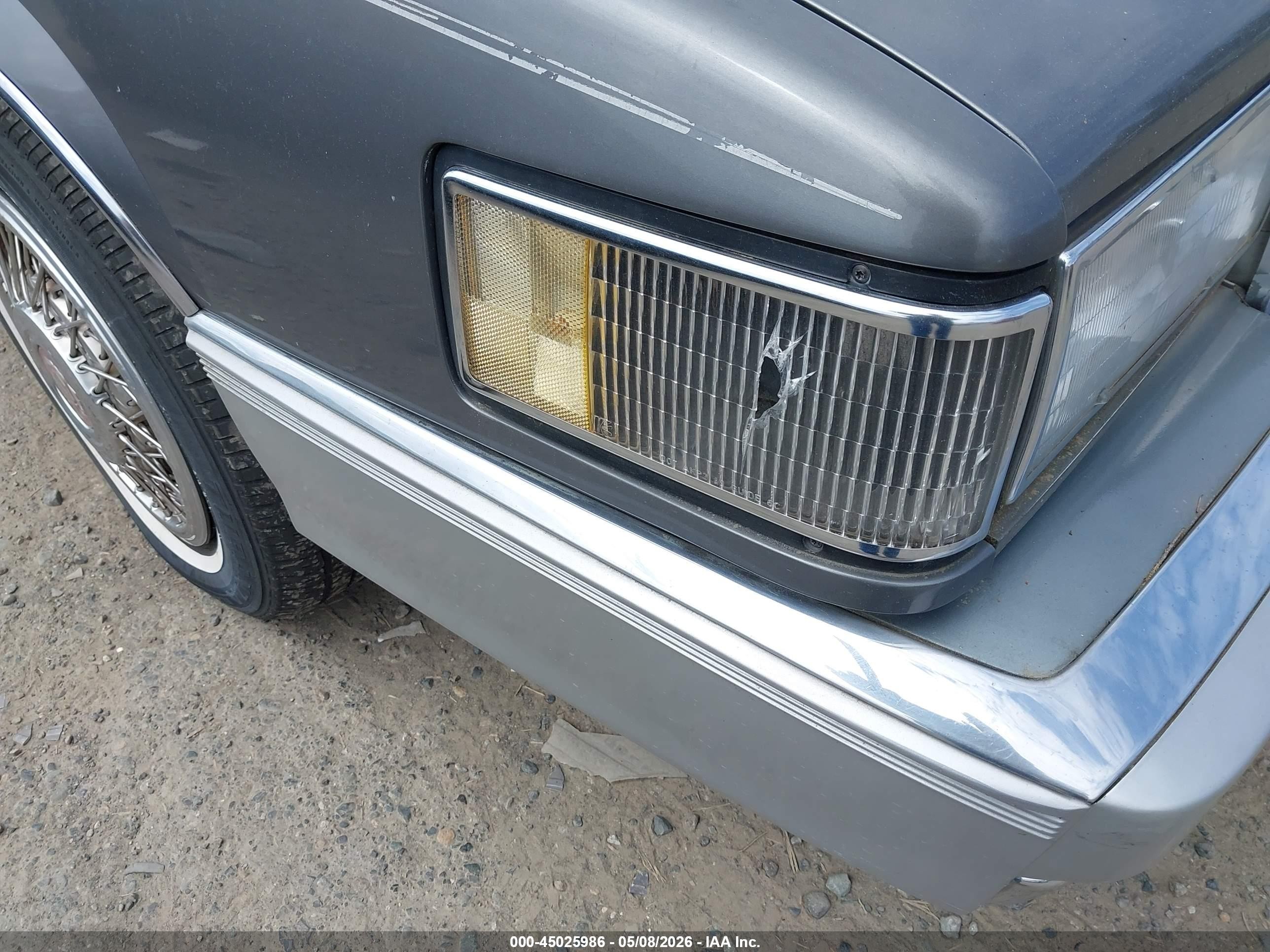 1989 Cadillac Deville   Gray vin: 1G6CD5152K4331492